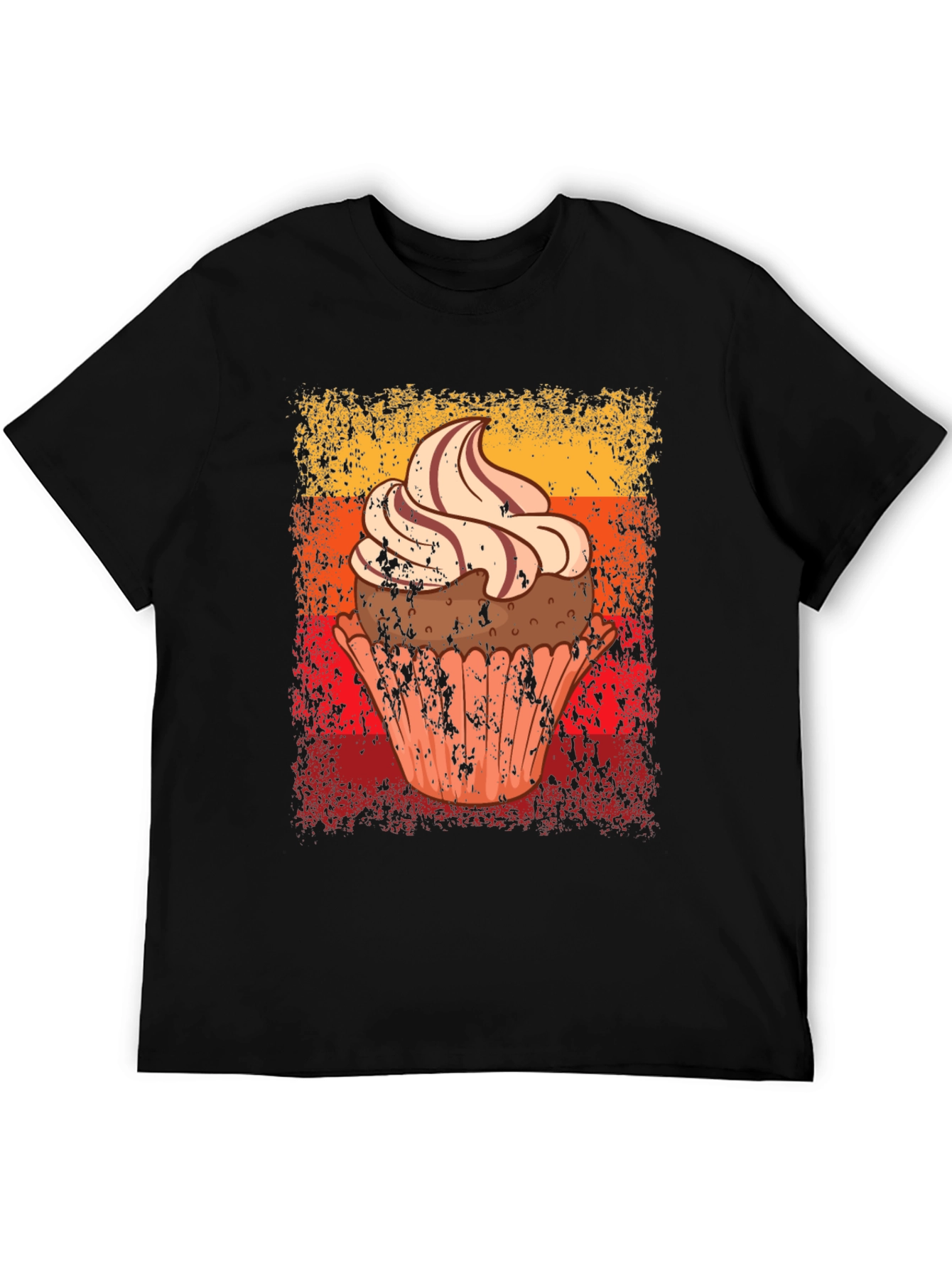 Cupcake Graphic Tee - Novelty Dessert T-Shirt