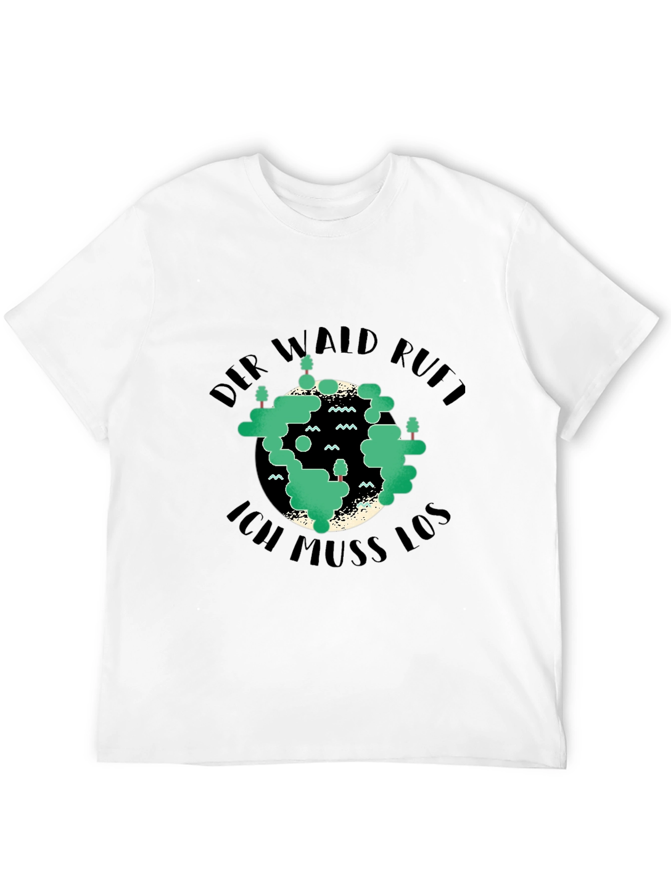 Der Wald Ruft T-Shirt - Nature Lovers Tee