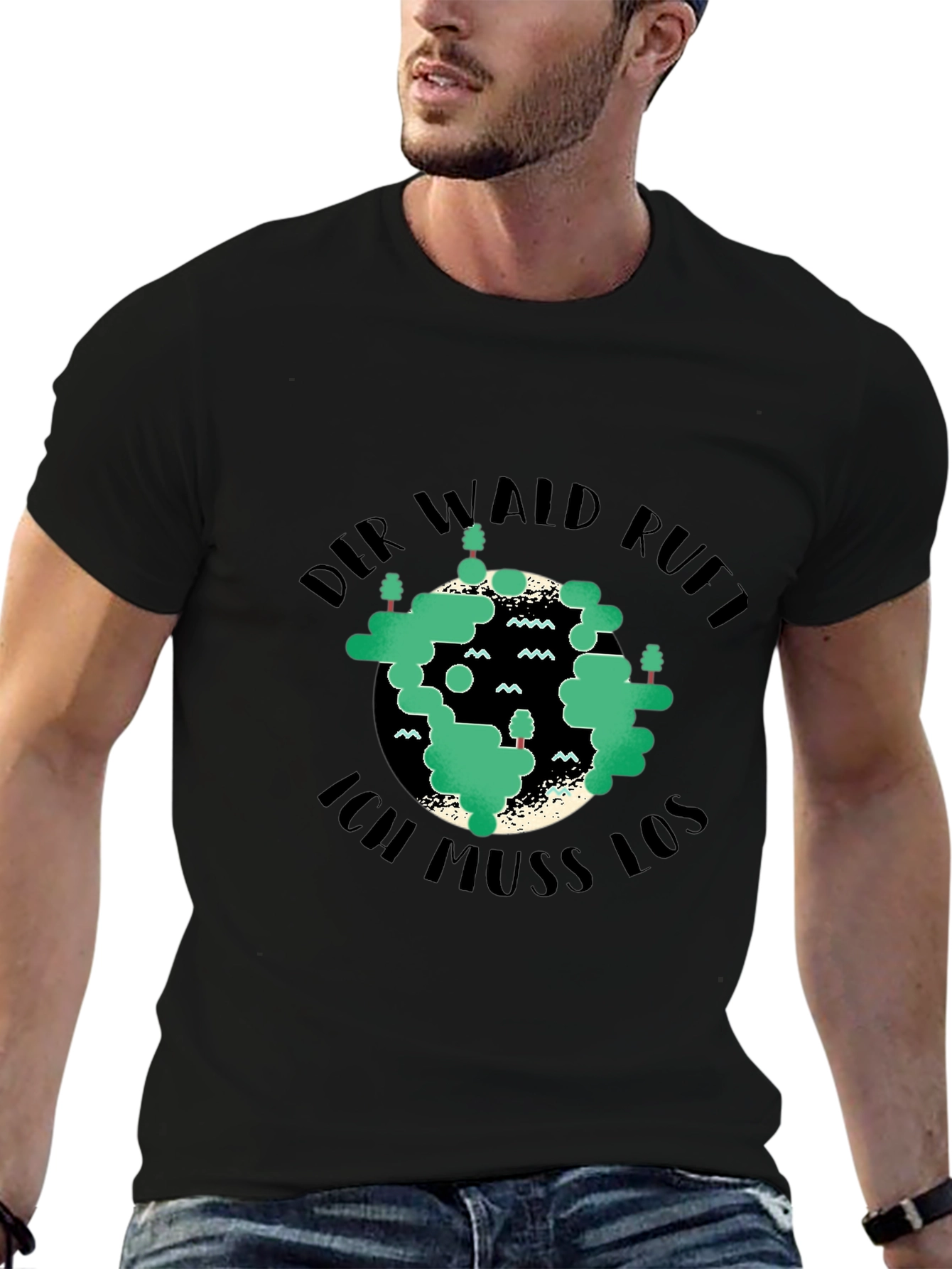 Der Wald Ruft T-Shirt - Nature Lovers Tee