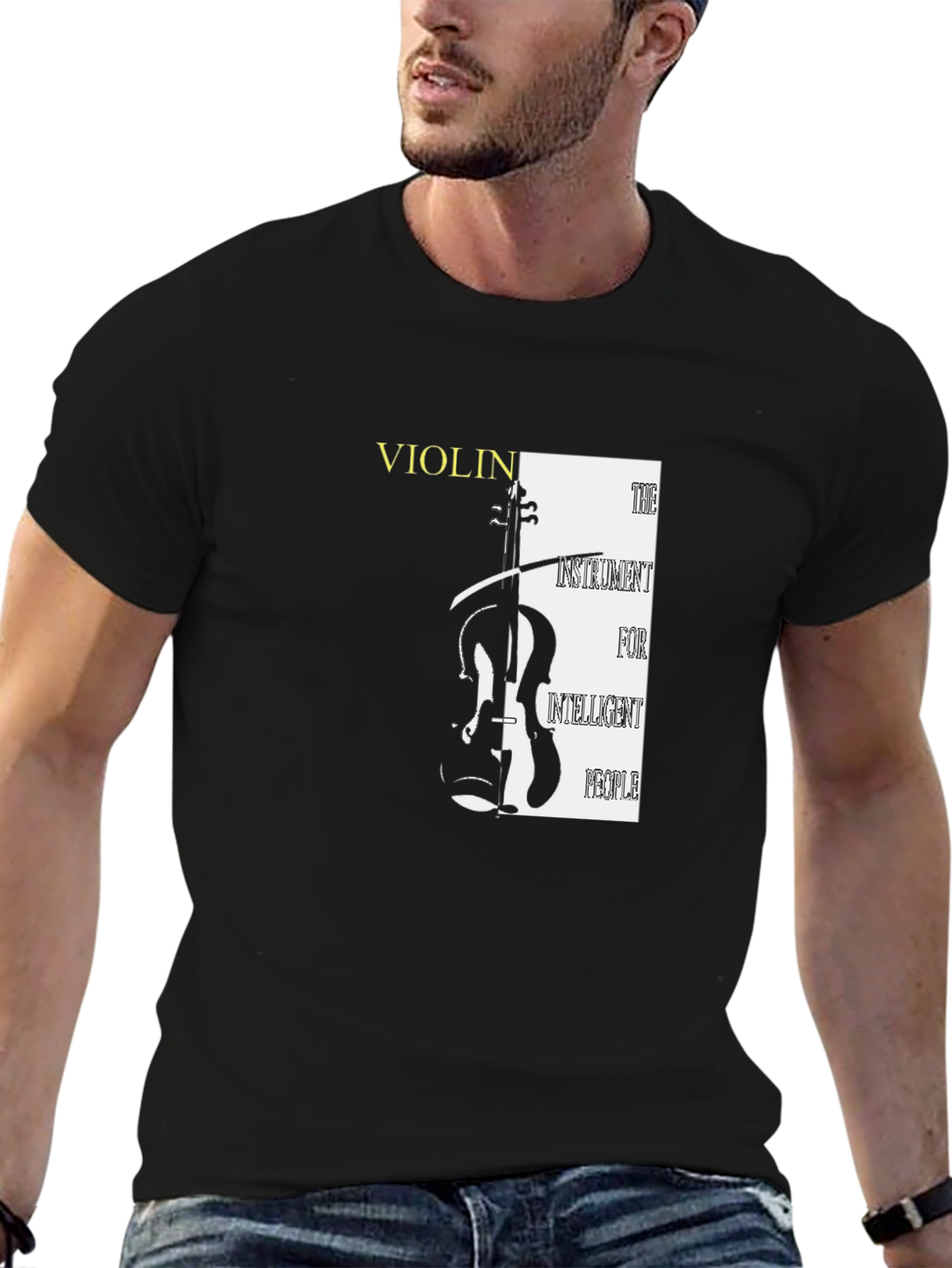 Violin Lover T-Shirt - Intelligent People Instrument Tee