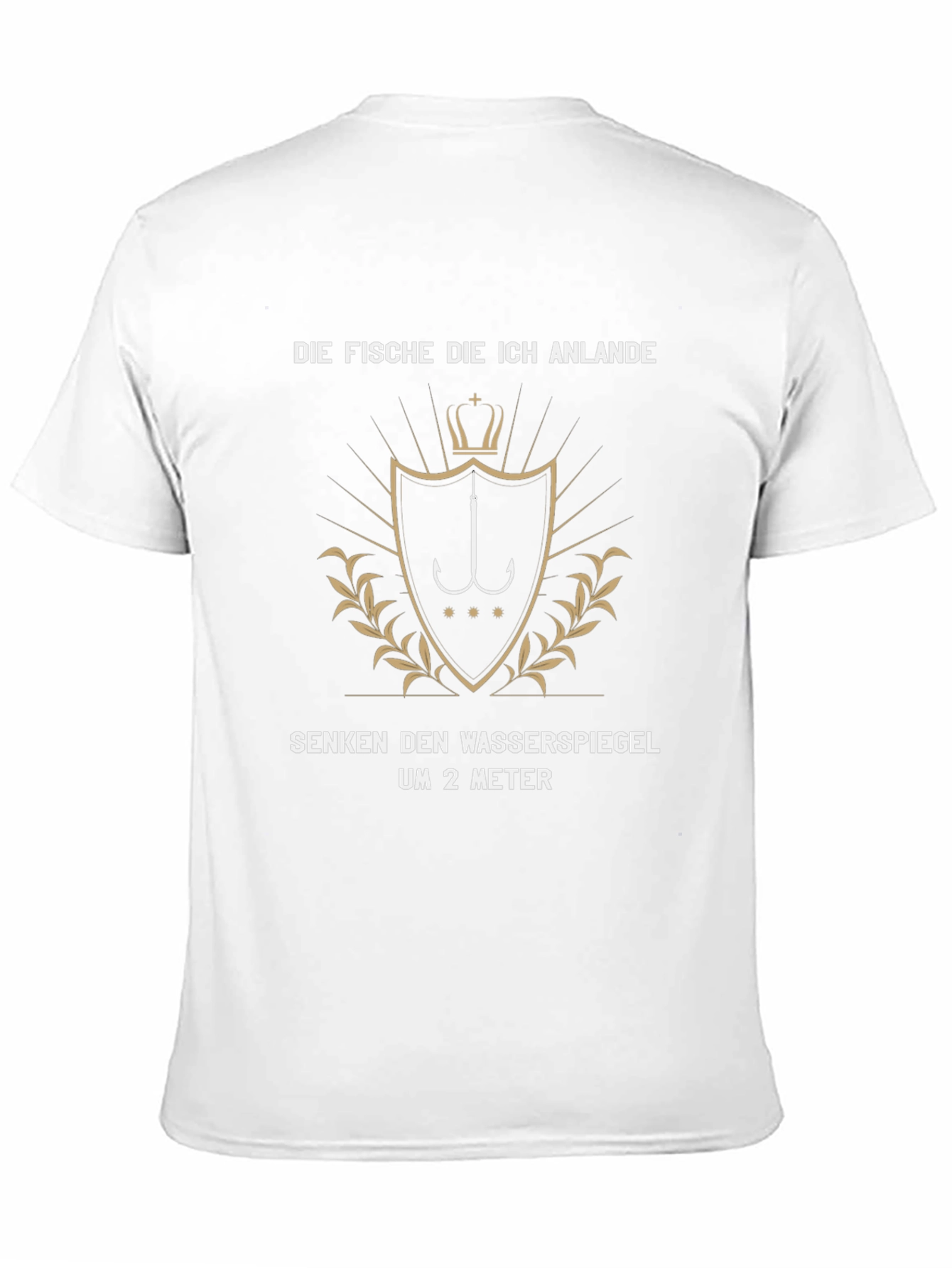 Fishing T-Shirt: Die Fische Die Ich Anlande Design
