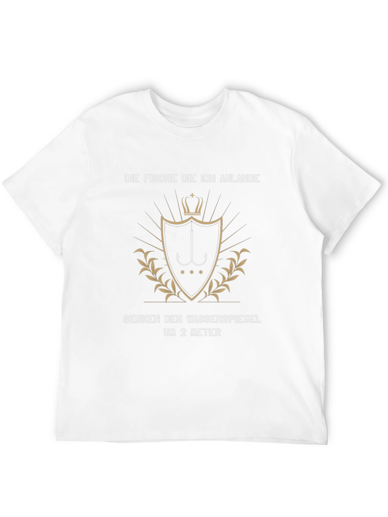 Fishing T-Shirt: Die Fische Die Ich Anlande Design