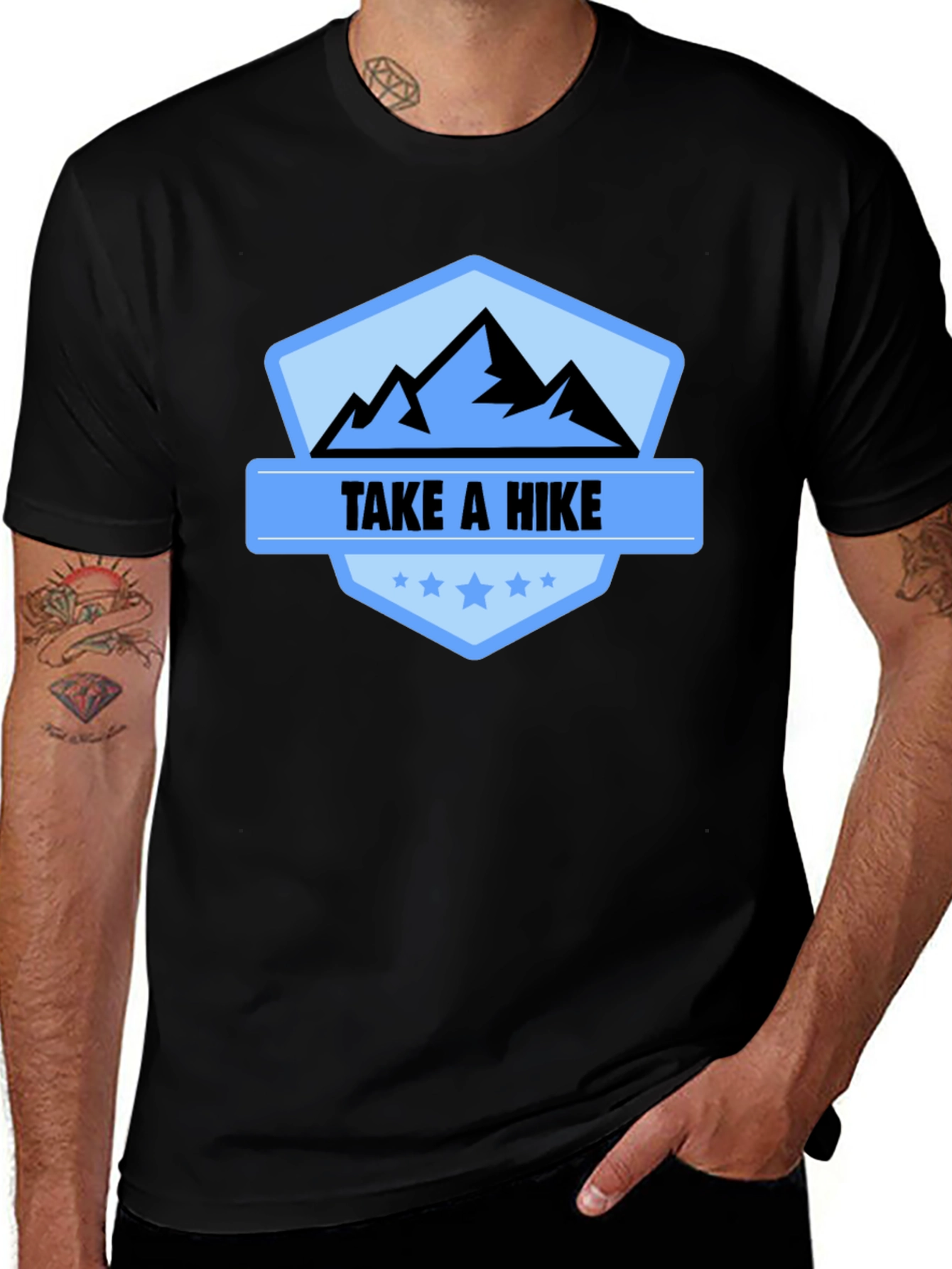 Take A Hike Graphic Tee - Mountain Adventure Shirt