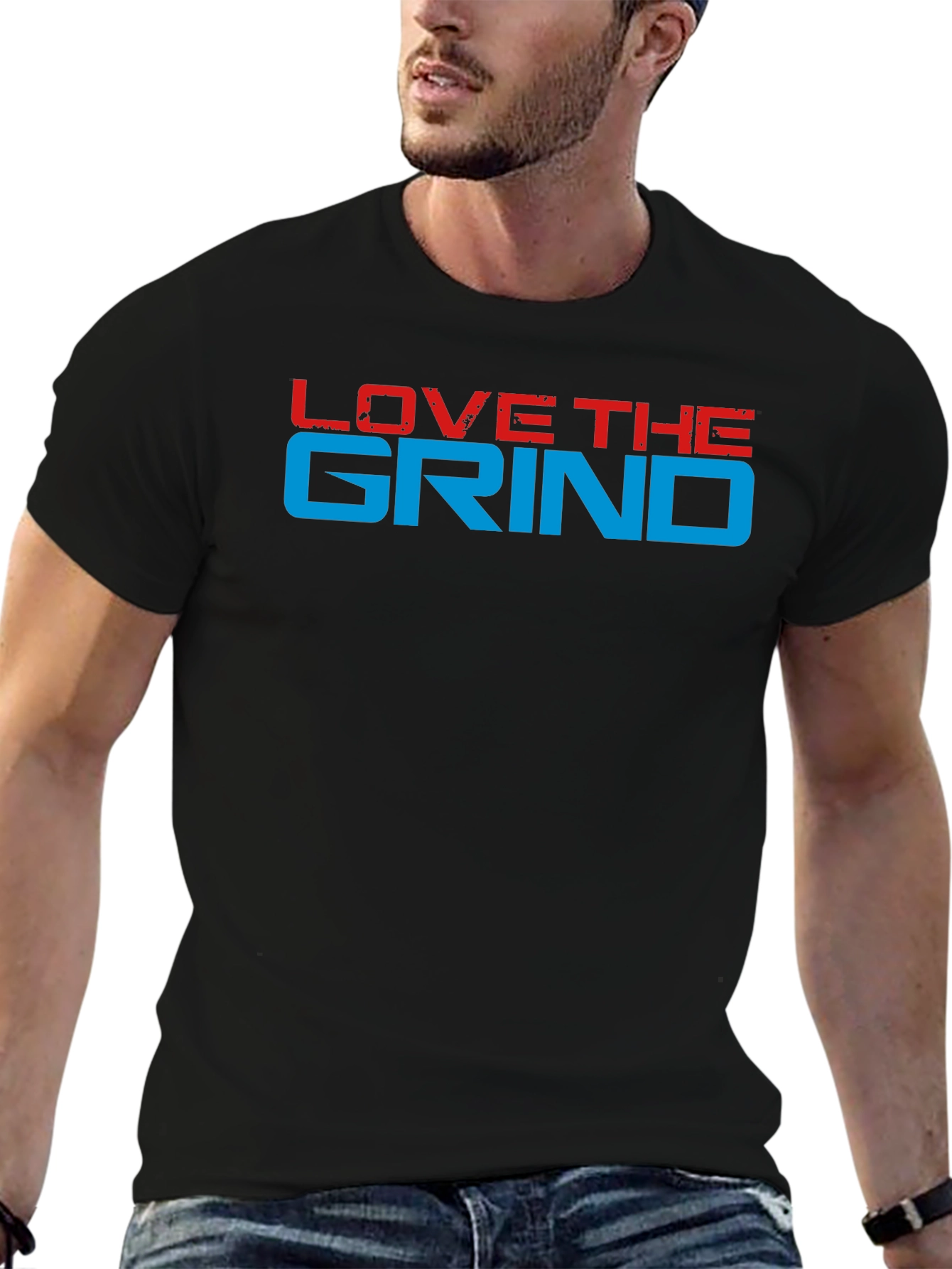 Love The Grind Graphic Tee - Motivation T-Shirt