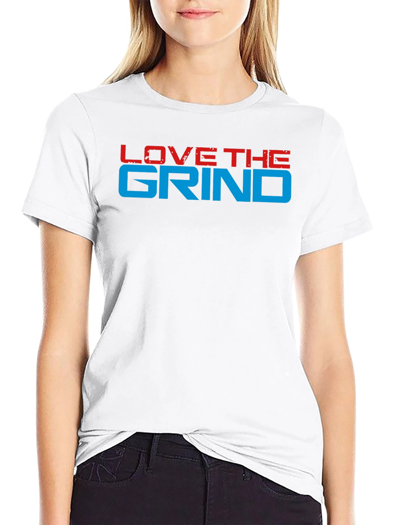 Love The Grind Graphic Tee - Motivation T-Shirt