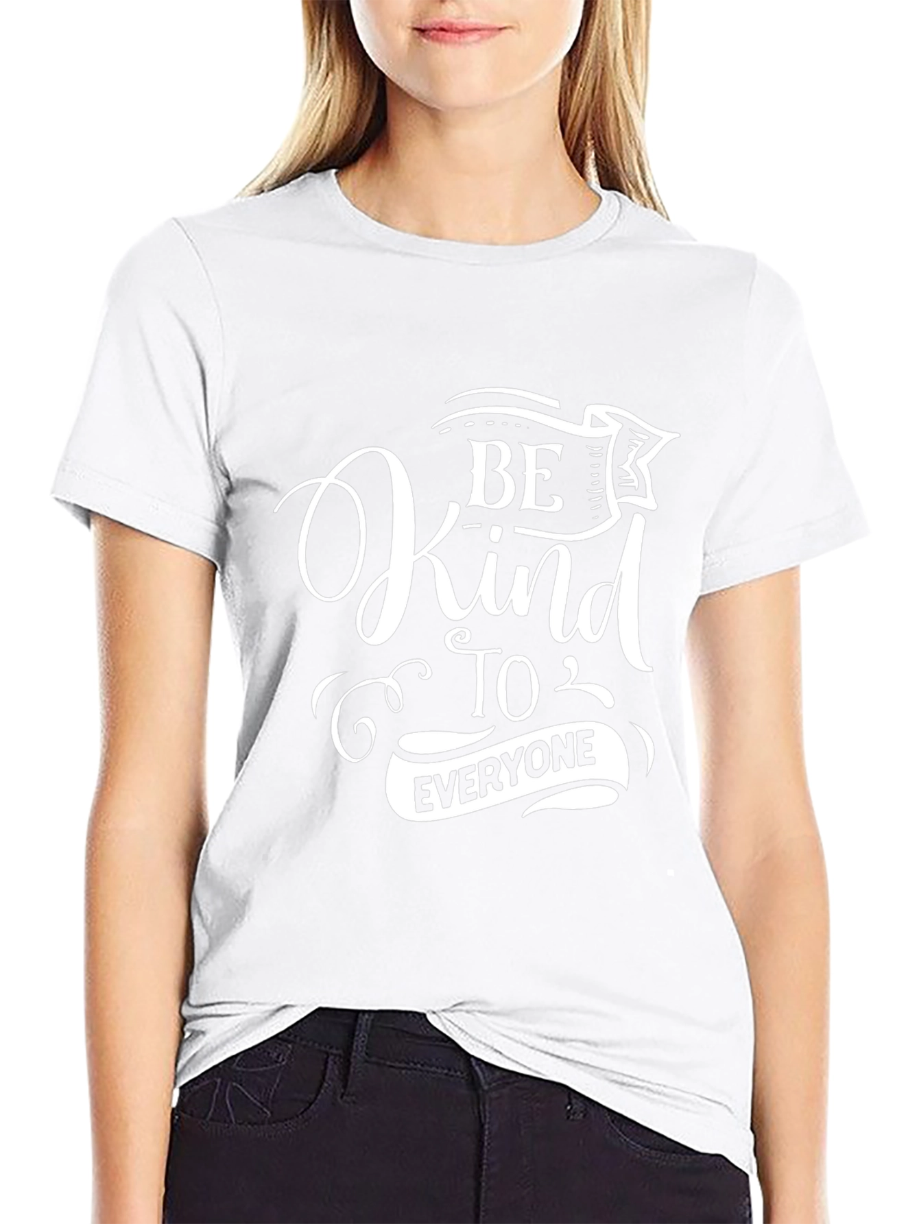 Be Kind to Everyone Black T-Shirt