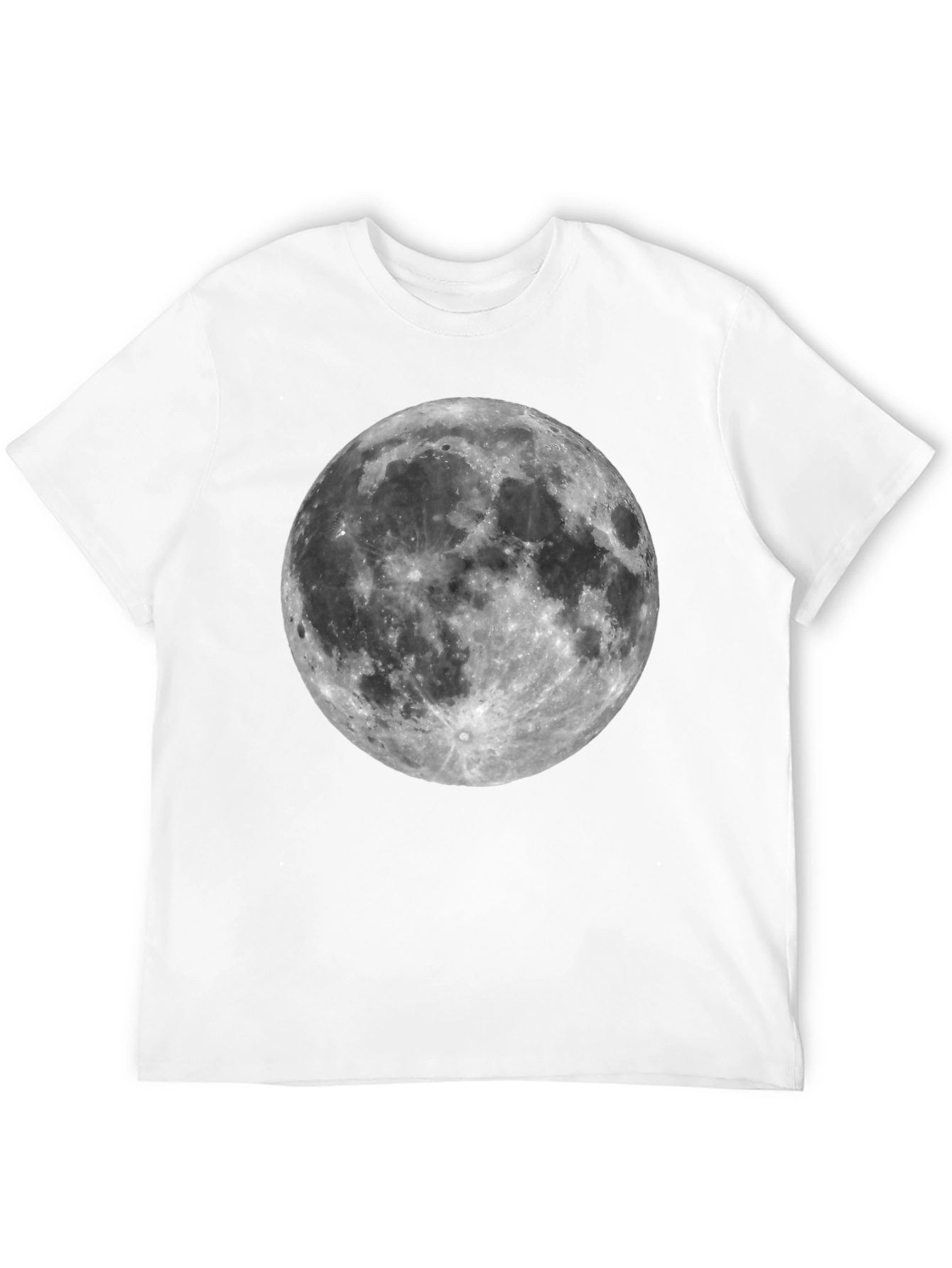 Moon Graphic Black T-Shirt - Celestial Style