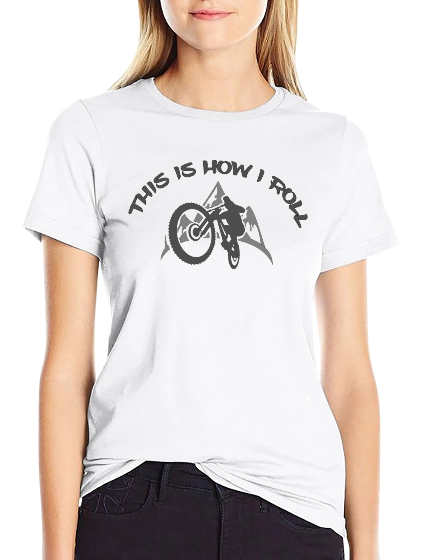 Mountain Biking T-Shirt - This Is How I Roll