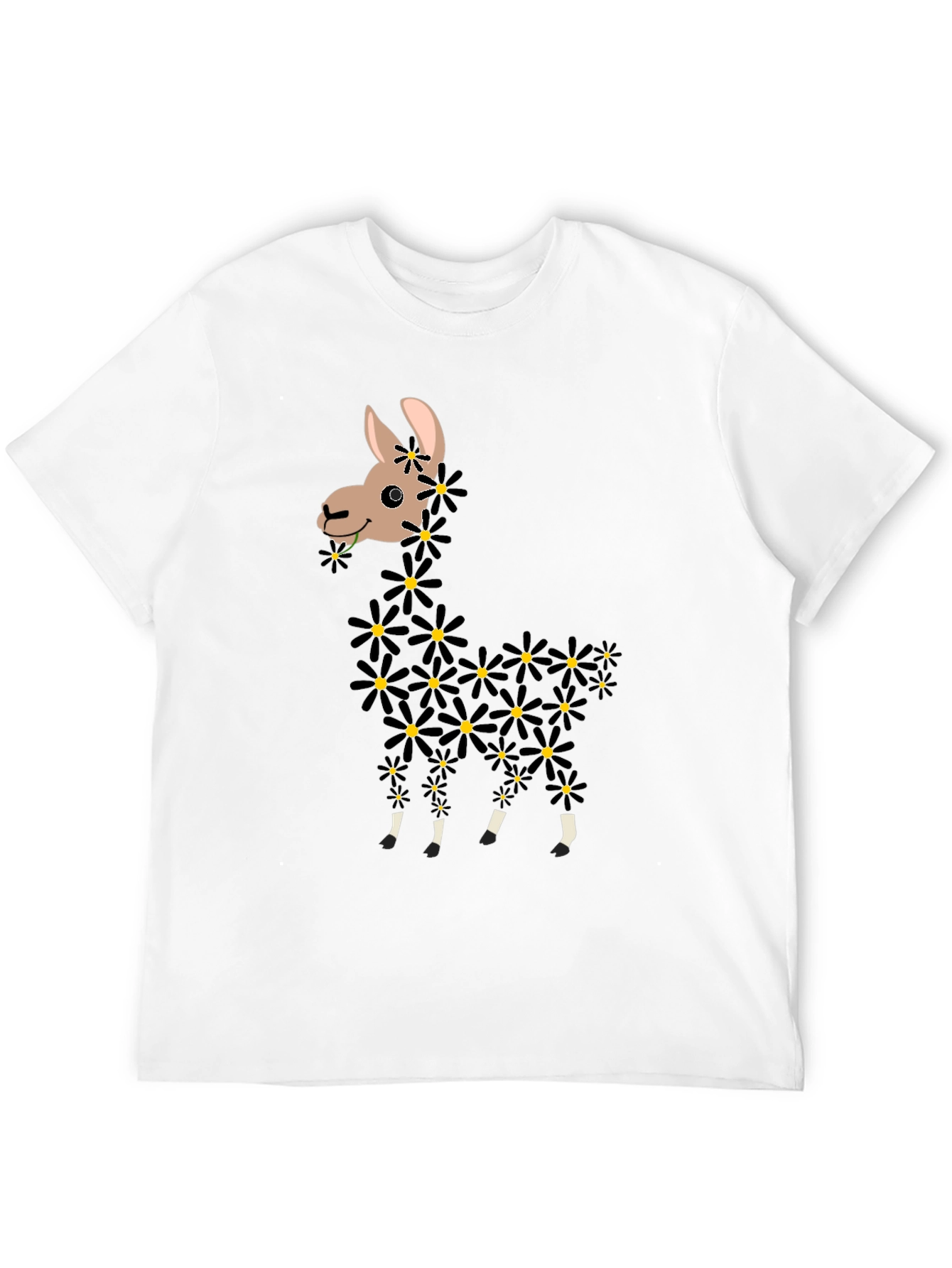 Llama Flower T-Shirt