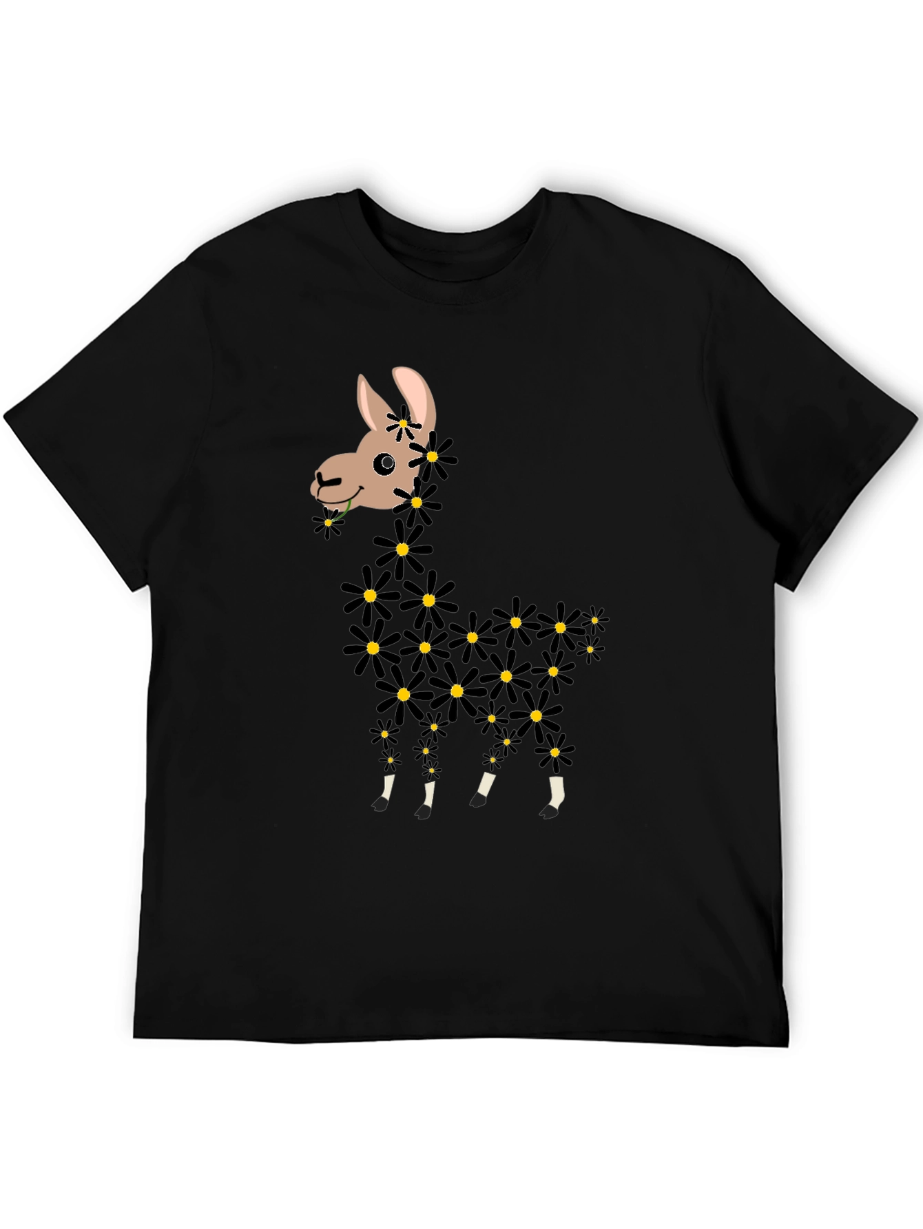 Llama Flower T-Shirt