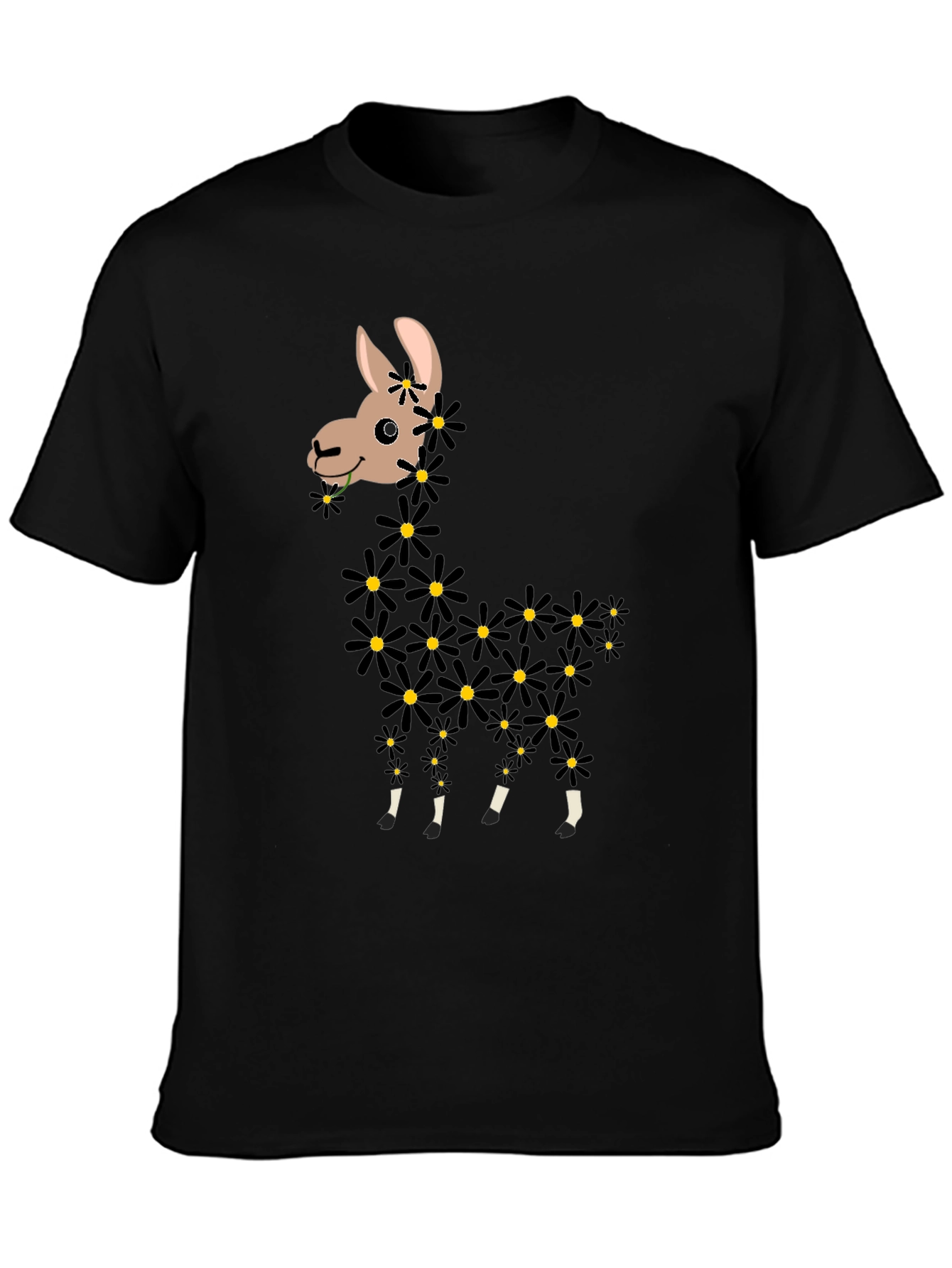Llama Flower T-Shirt