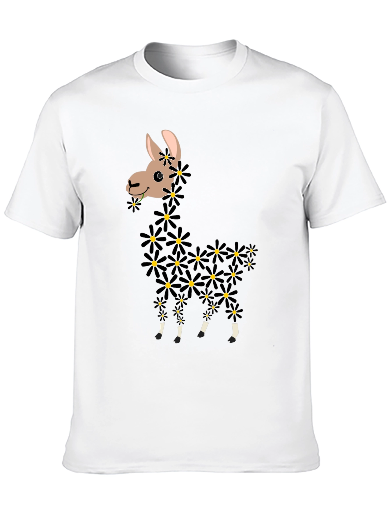 Llama Flower T-Shirt