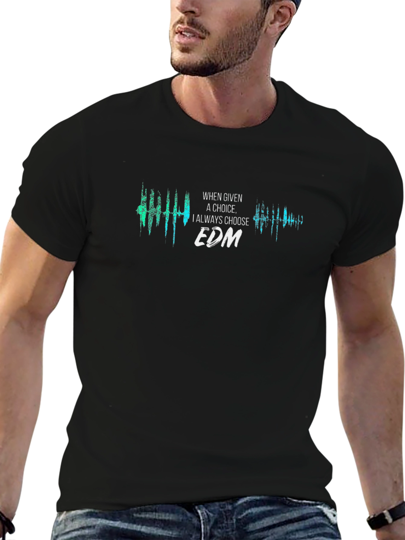 EDM Music Lover Graphic T-Shirt