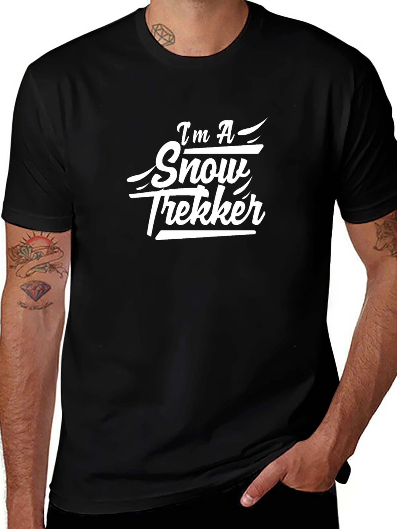 Im A Snow Trekker Graphic T-Shirt