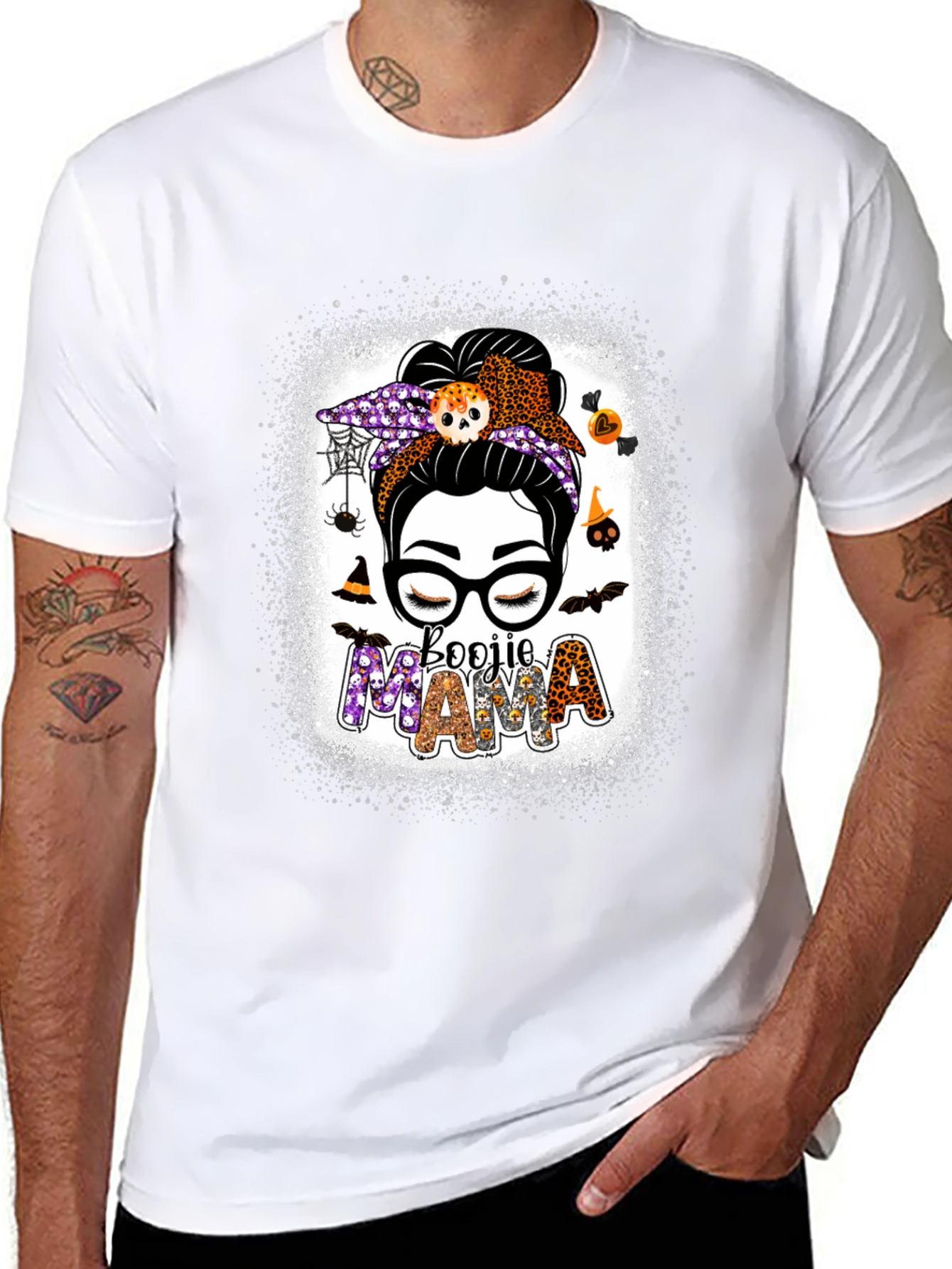 Boojie Mama Halloween Graphic T-Shirt