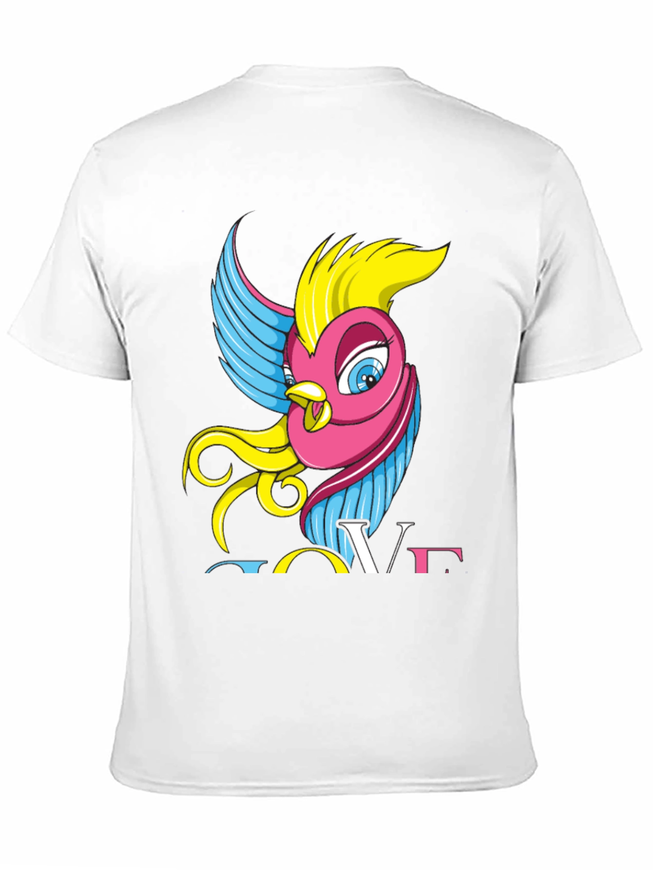 Love Bird Graphic T-Shirt - Fun & Stylish