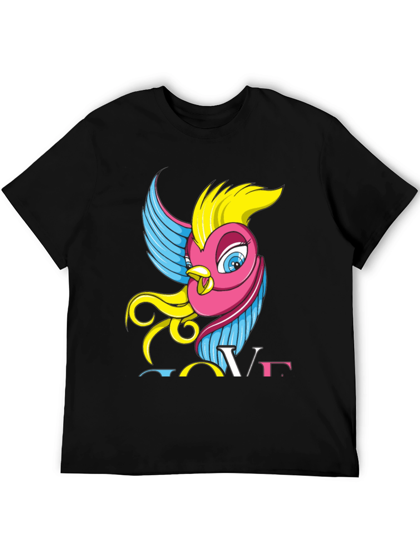 Love Bird Graphic T-Shirt - Fun & Stylish