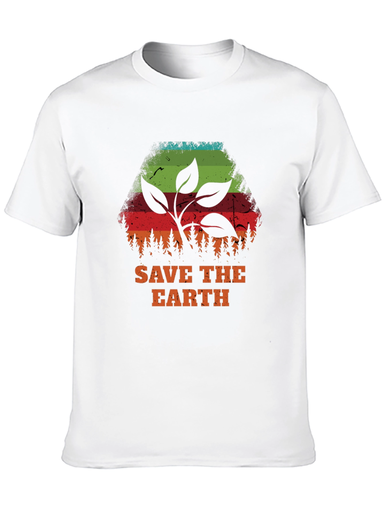 Save the Earth Graphic Tee - Eco-Friendly Design