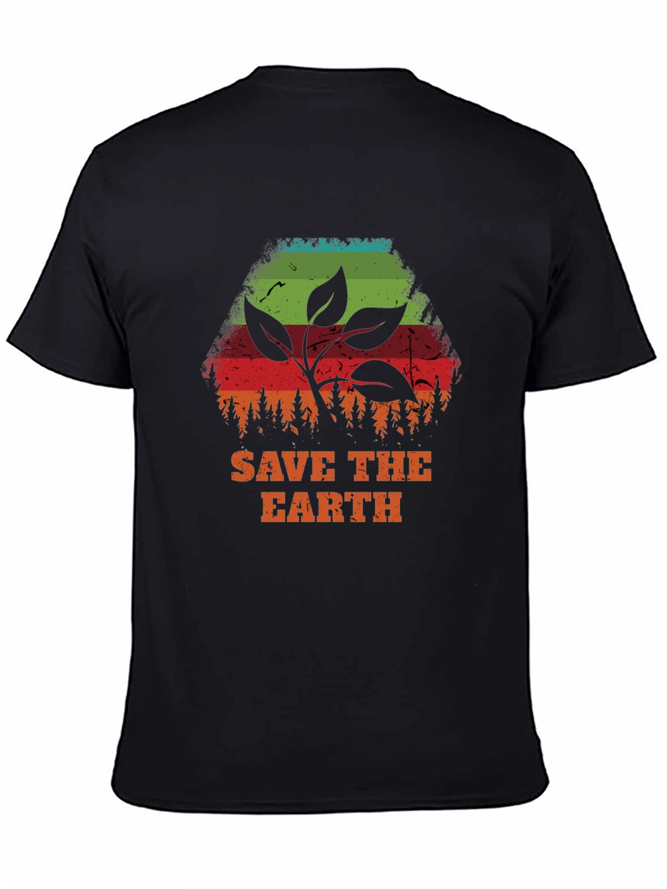 Save the Earth Graphic Tee - Eco-Friendly Design