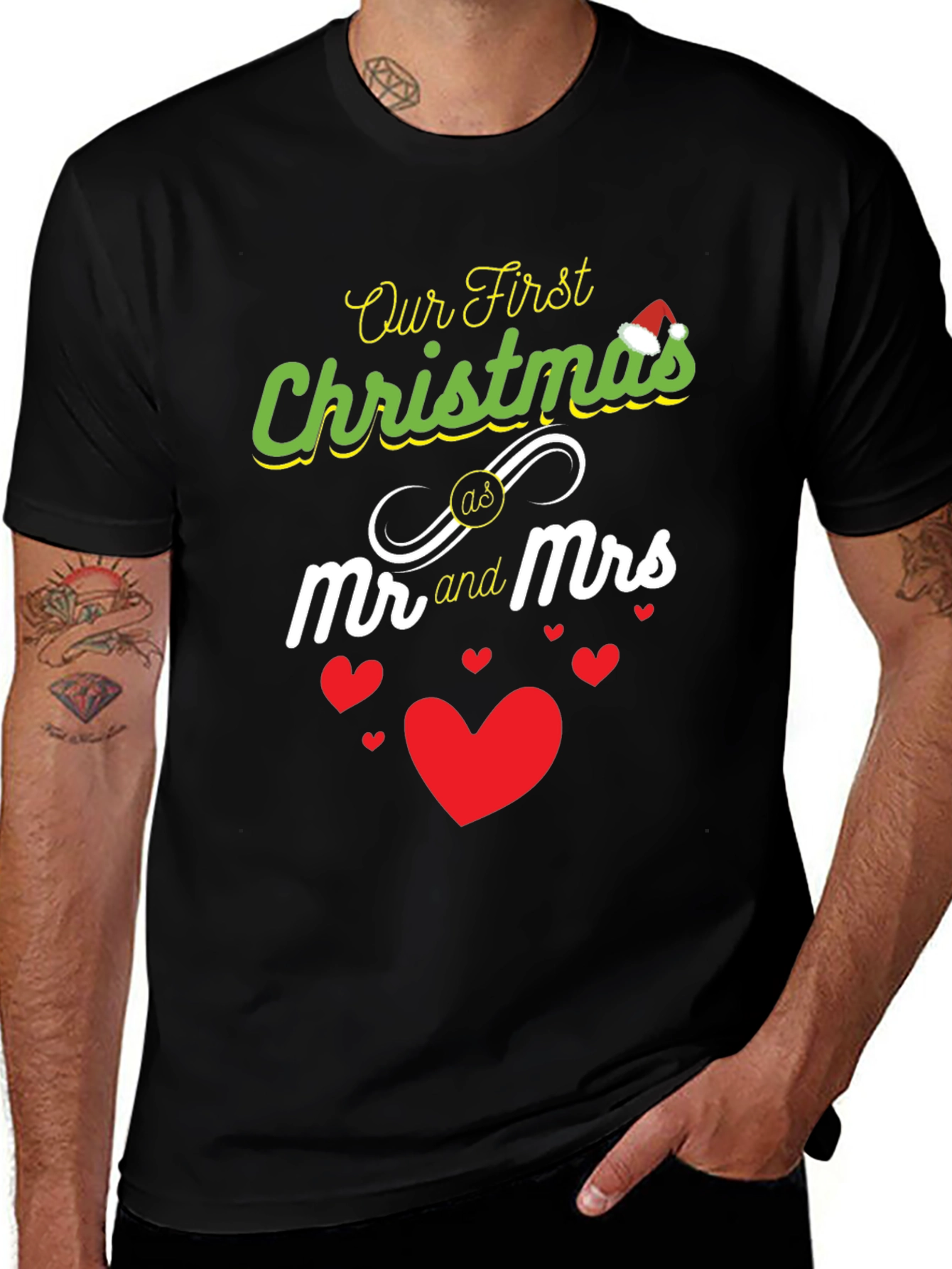 Our First Christmas as Mr. and Mrs. T-Shirt