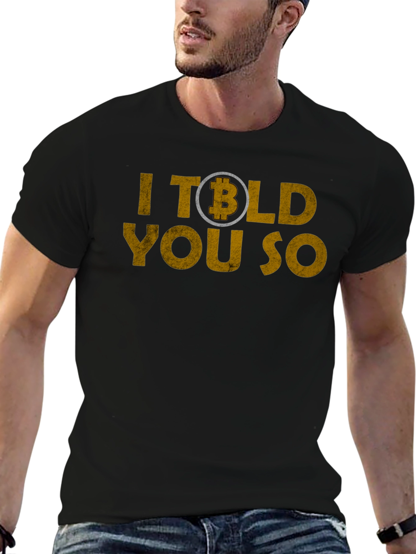 Bitcoin Crypto T-Shirt - I Told You So