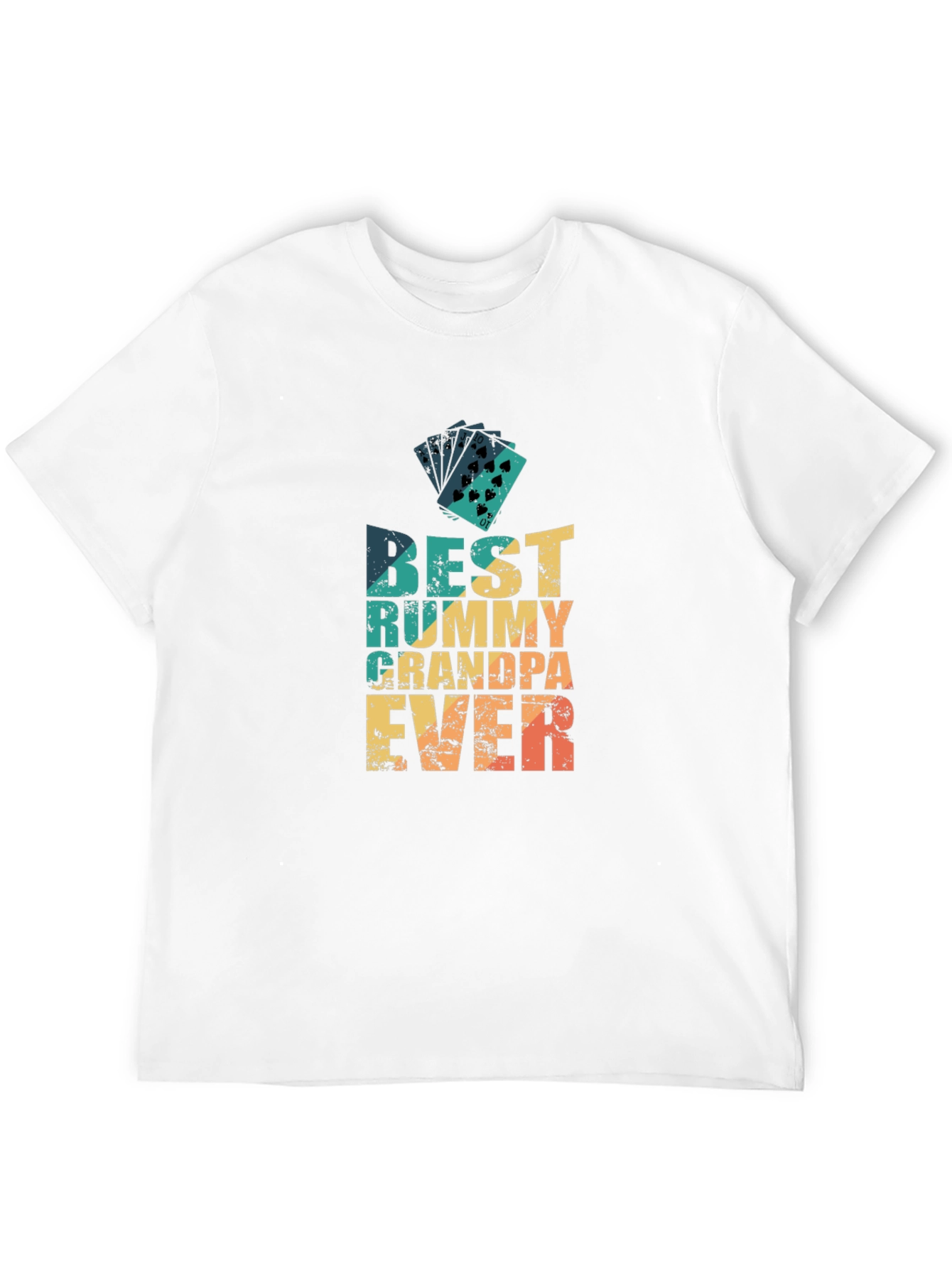 Best Rummy Grandpa Ever Graphic Tee