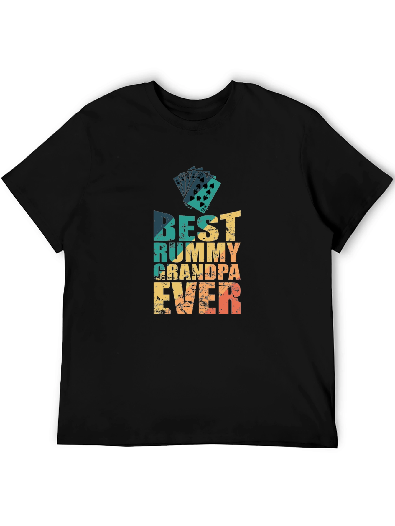 Best Rummy Grandpa Ever Graphic Tee