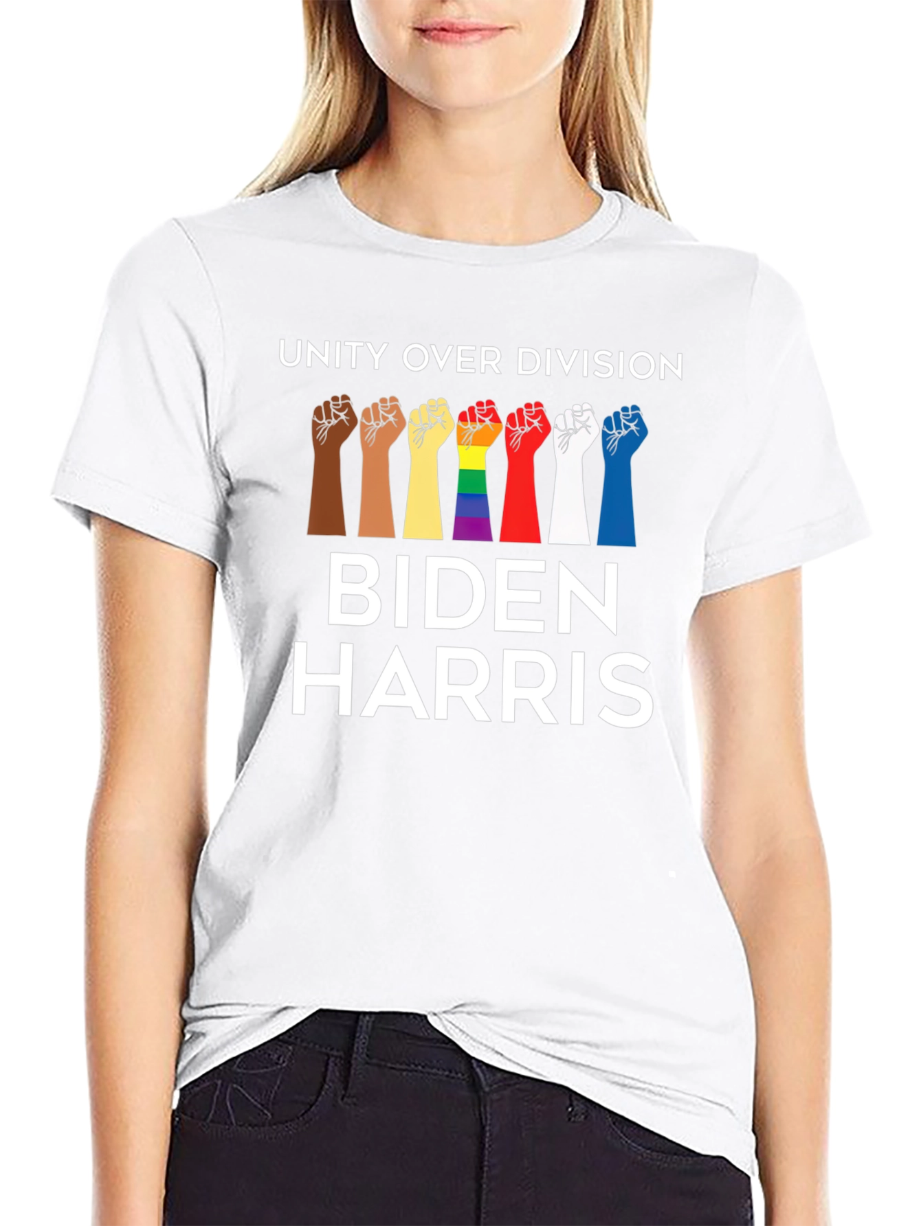 Unity Over Division Biden Harris T-Shirt