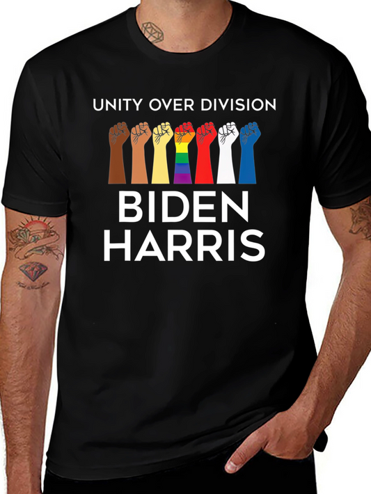 Unity Over Division Biden Harris T-Shirt
