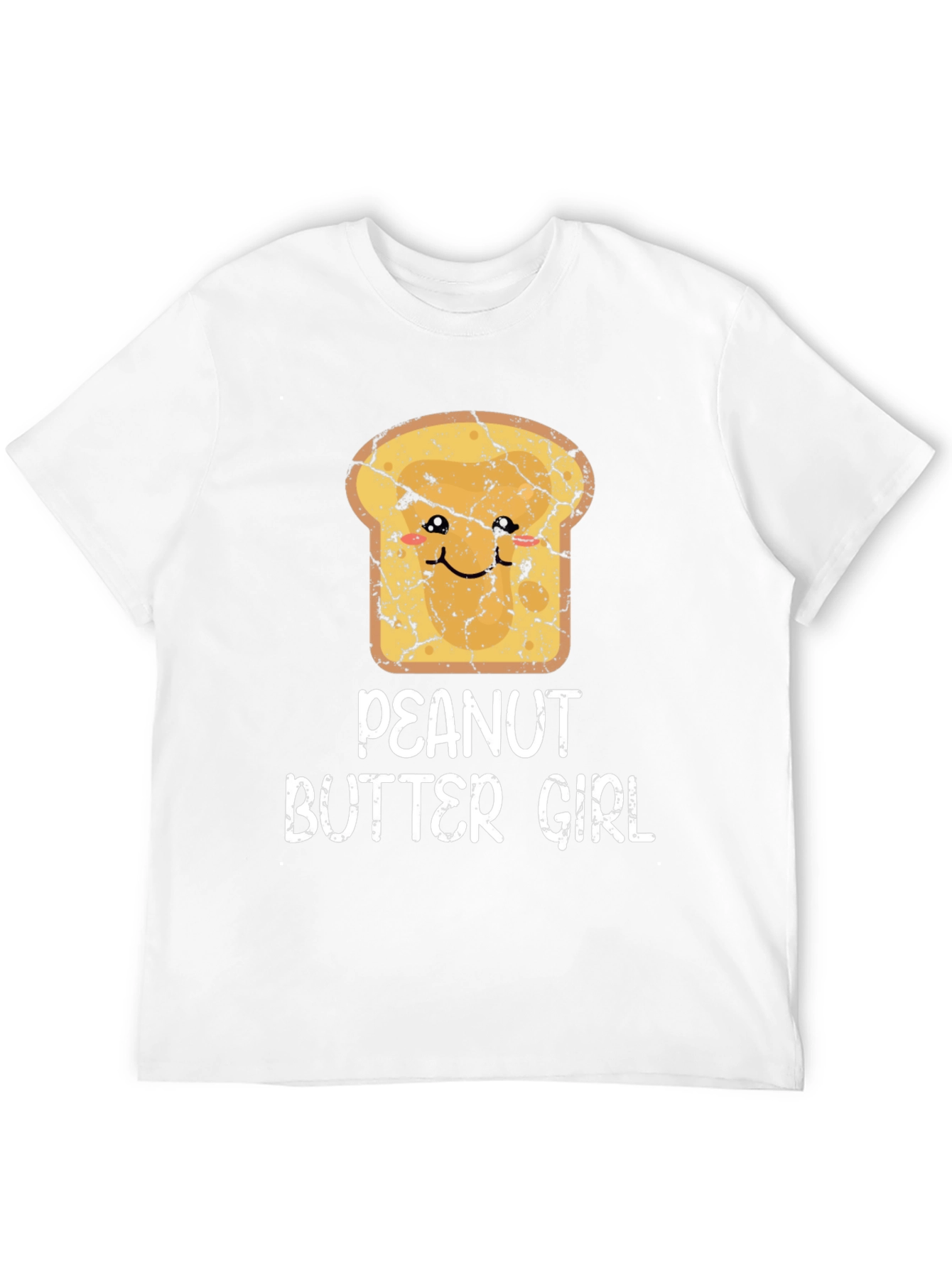 Peanut Butter Girl Funny Graphic T-Shirt