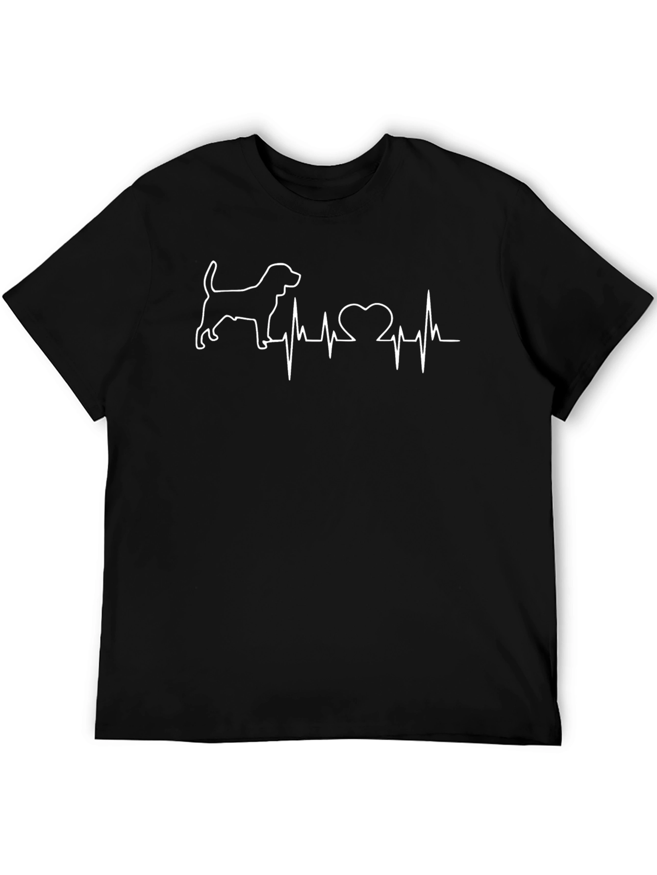 Dog Heartbeat T-Shirt - Love Your Pet