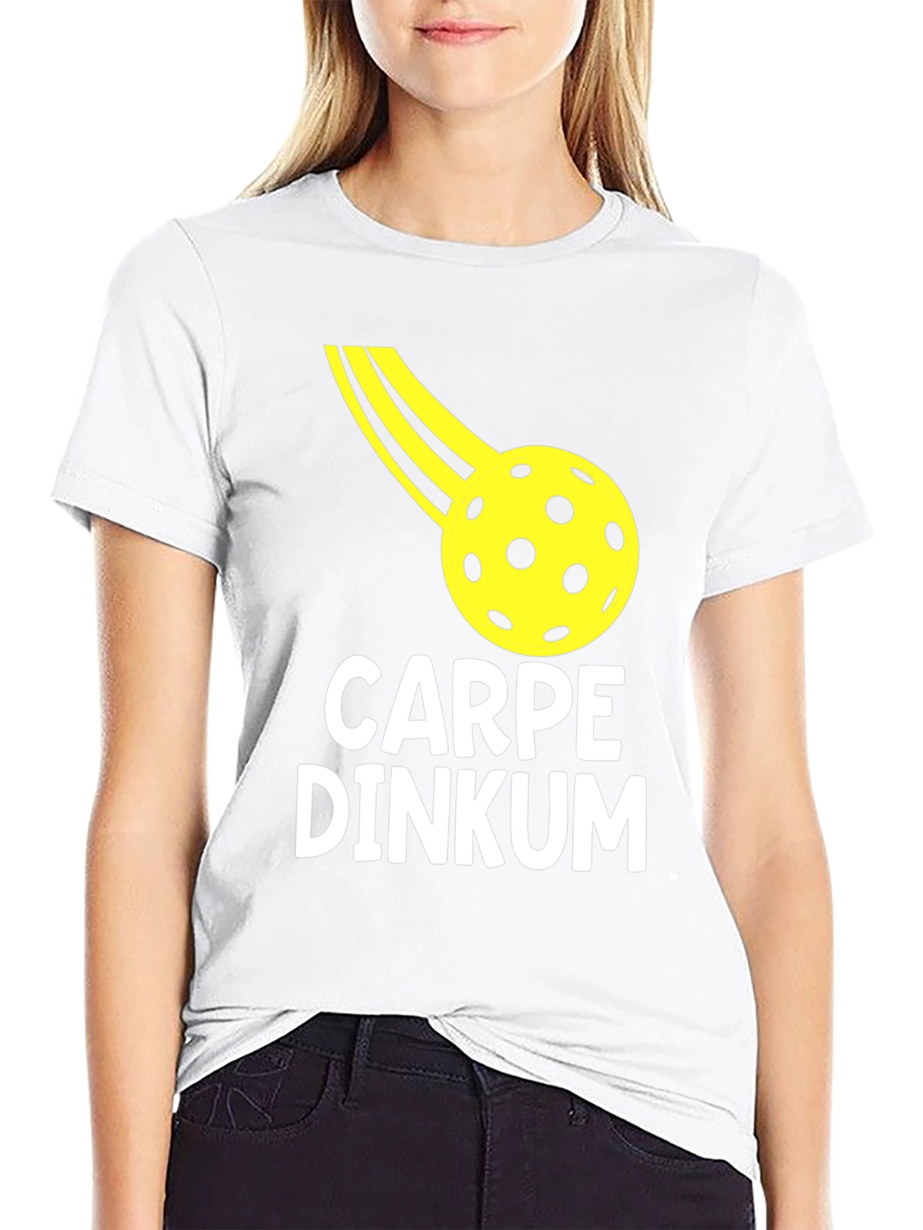 Carpe Dinkum Black Graphic Tee