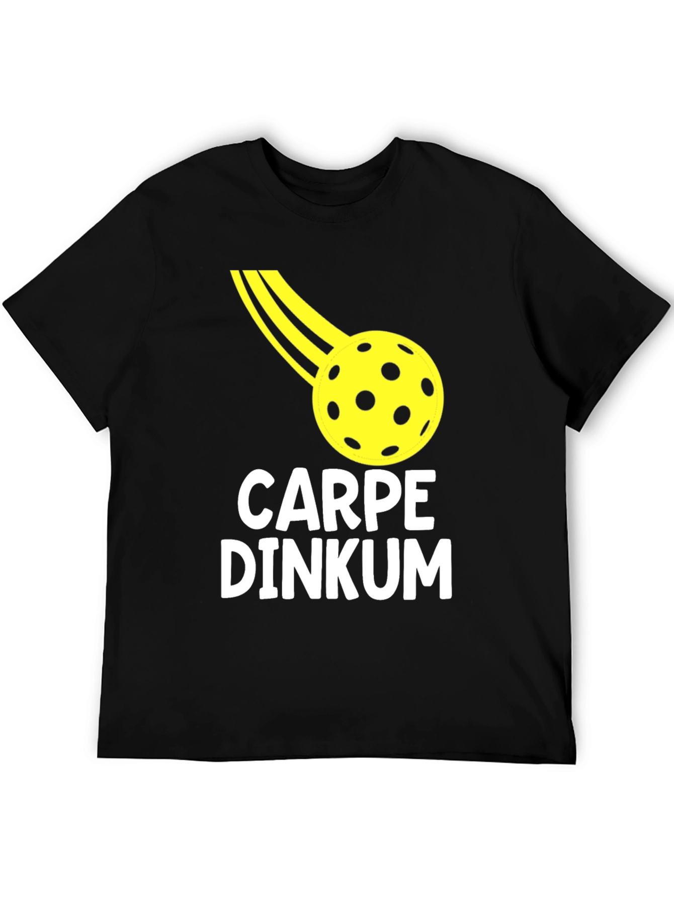 Carpe Dinkum Black Graphic Tee