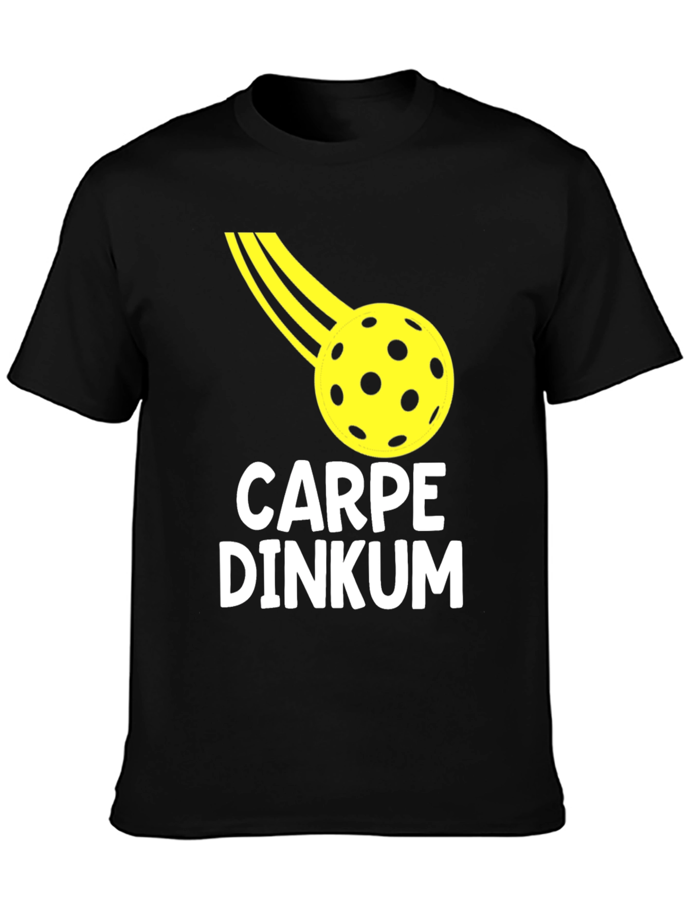 Carpe Dinkum Black Graphic Tee