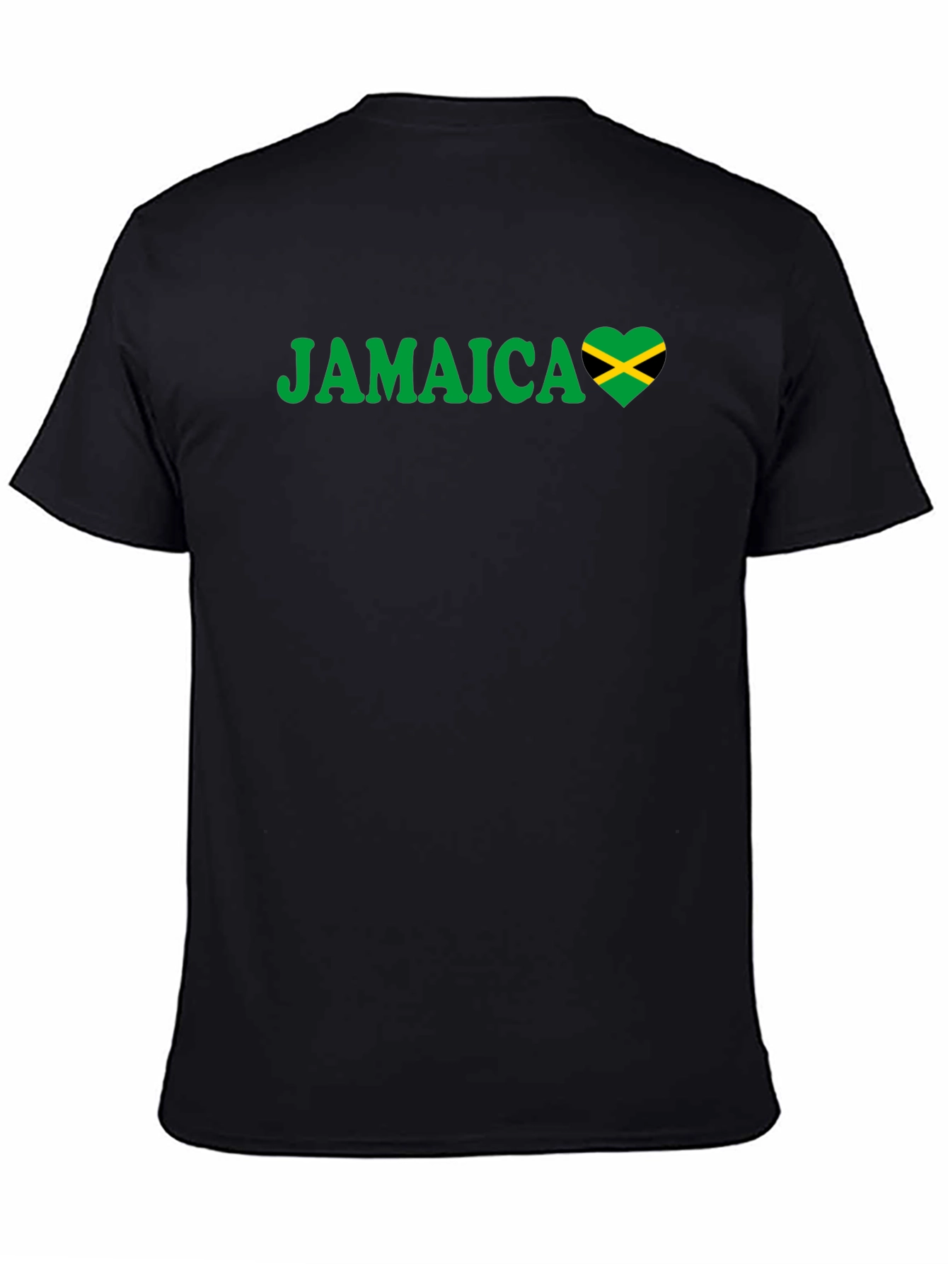 Jamaica Heart Flag T-Shirt