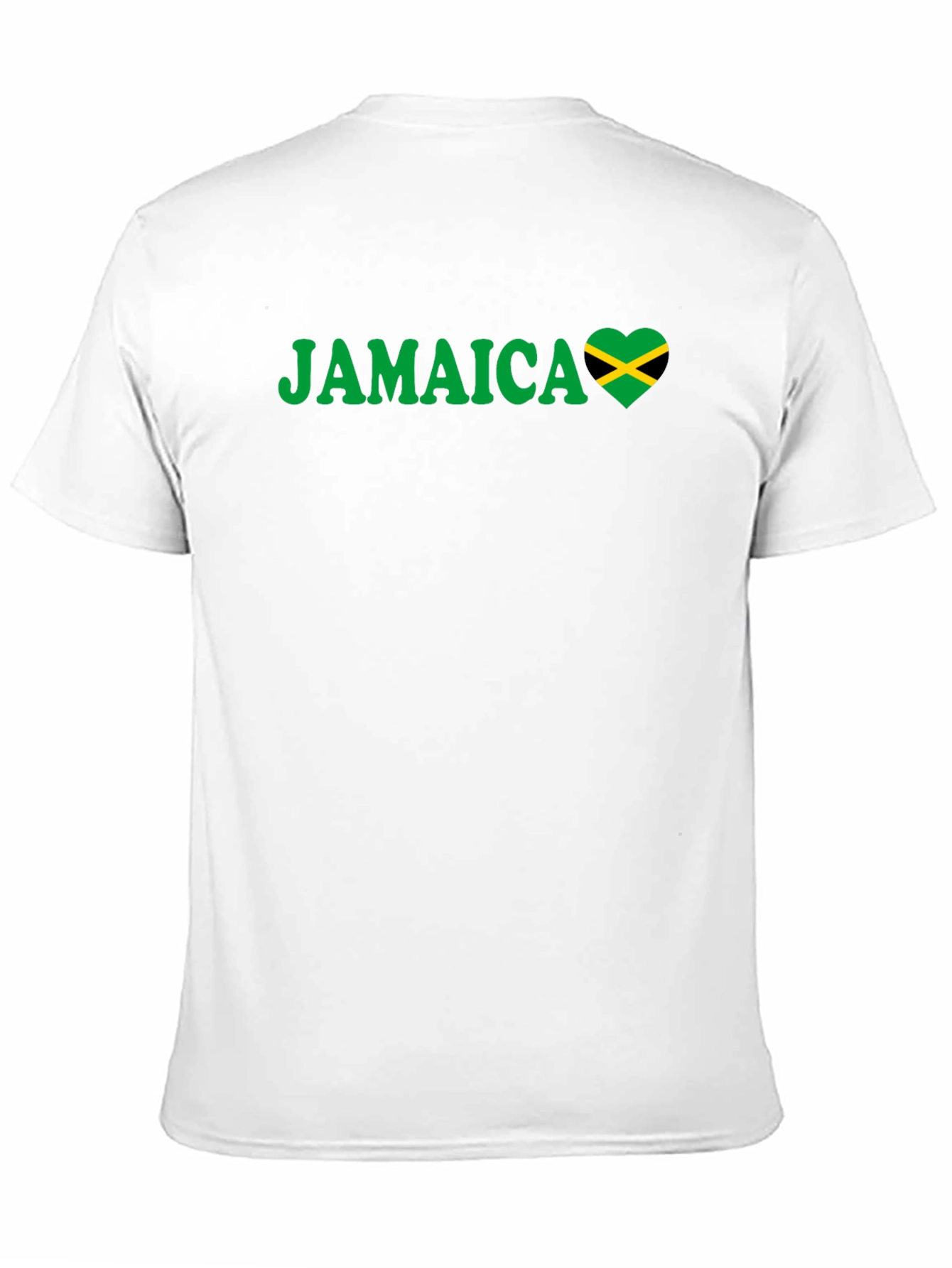 Jamaica Heart Flag T-Shirt