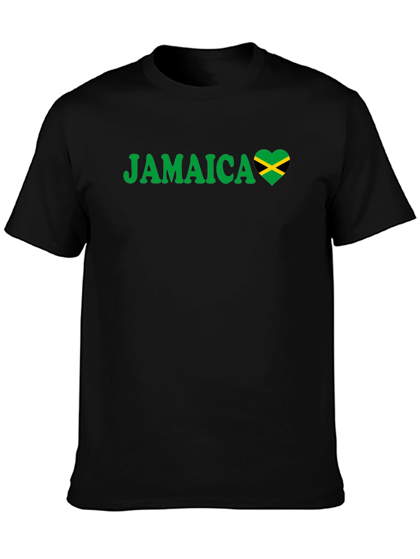 Jamaica Heart Flag T-Shirt