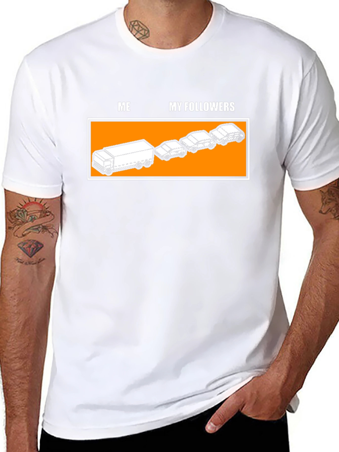 Funny Me and My Followers T-Shirt