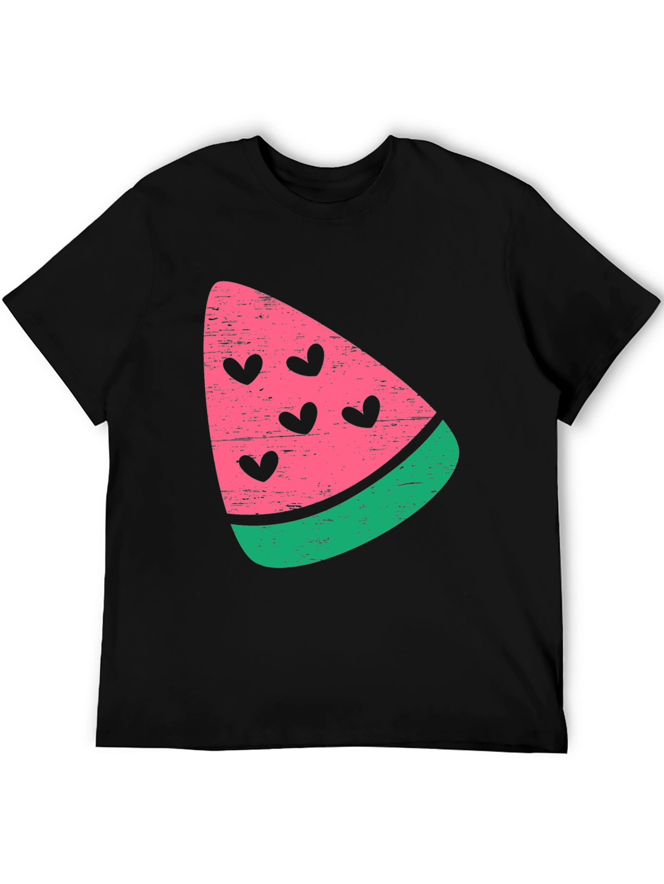 Watermelon Heart T-Shirt - Trendy Summer Tee