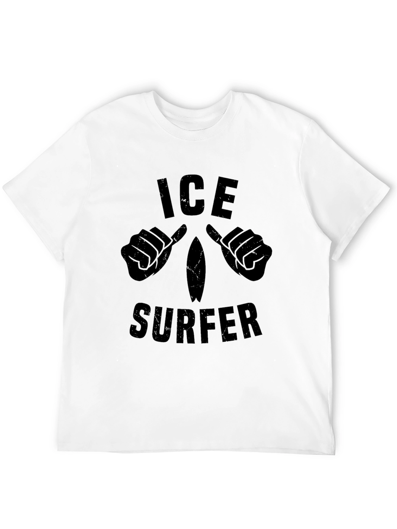 Ice Surfer Graphic Tee - Cool & Unique Design