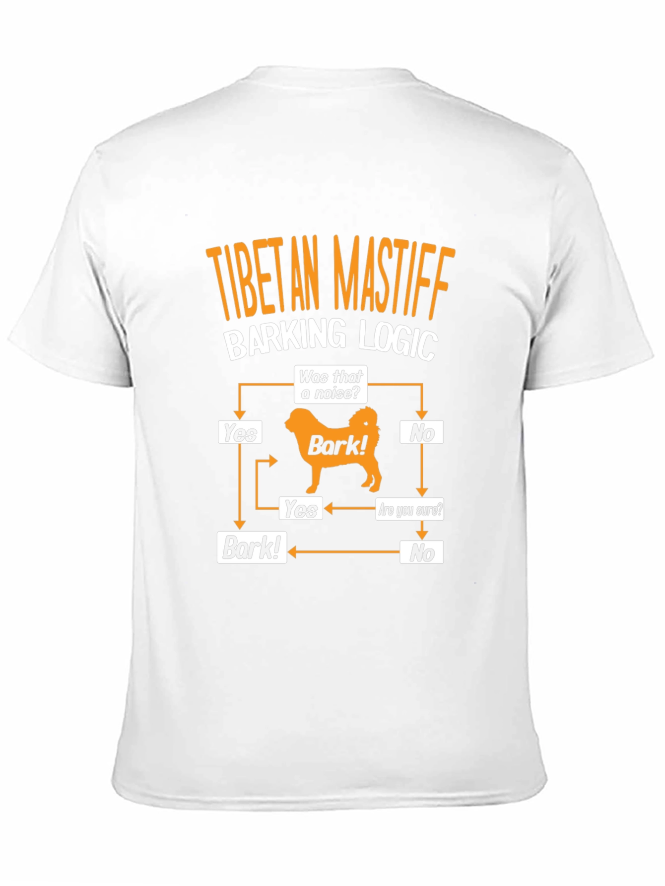 Tibetan Mastiff Barking Logic T-Shirt