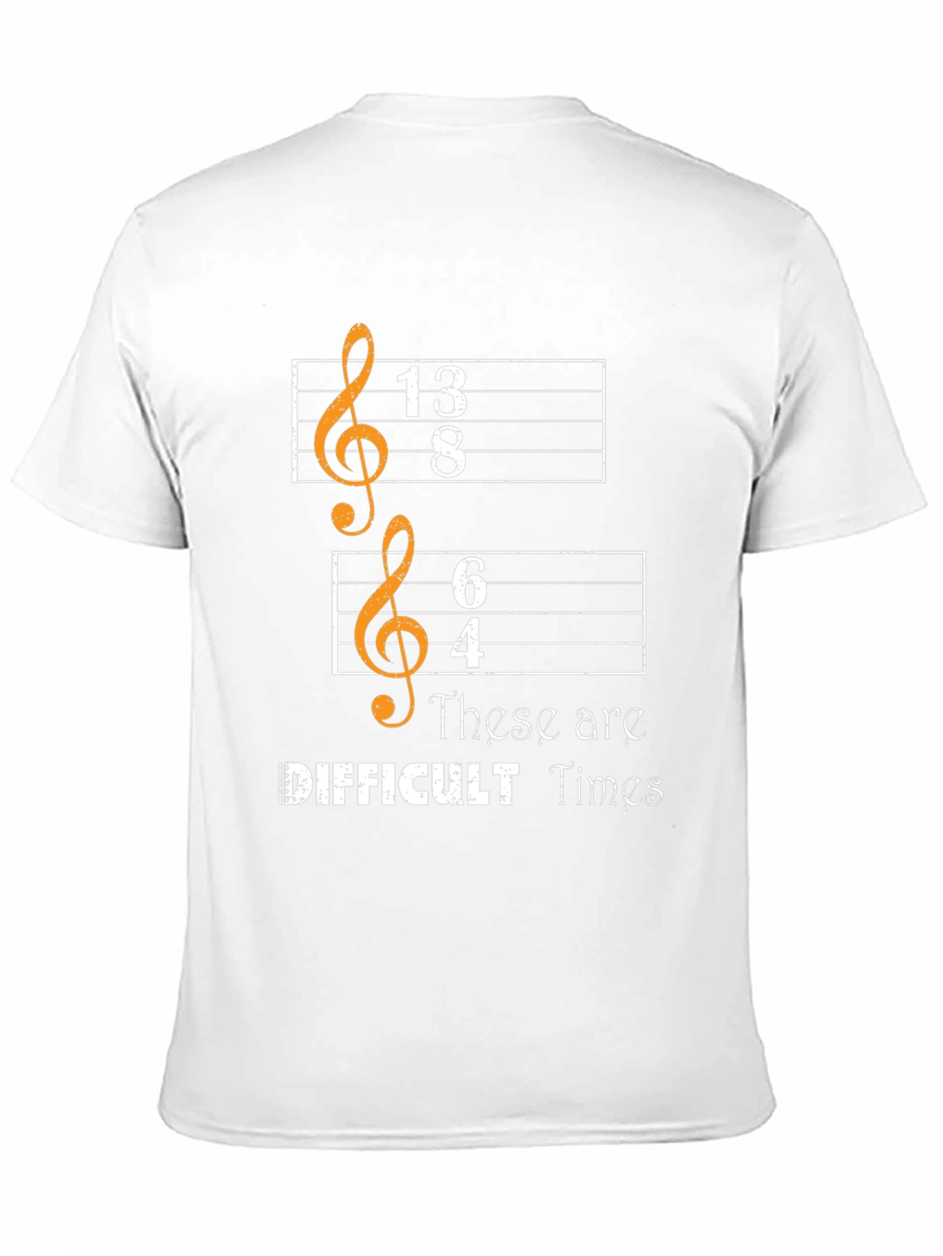 Difficult Times Music Pun T-Shirt
