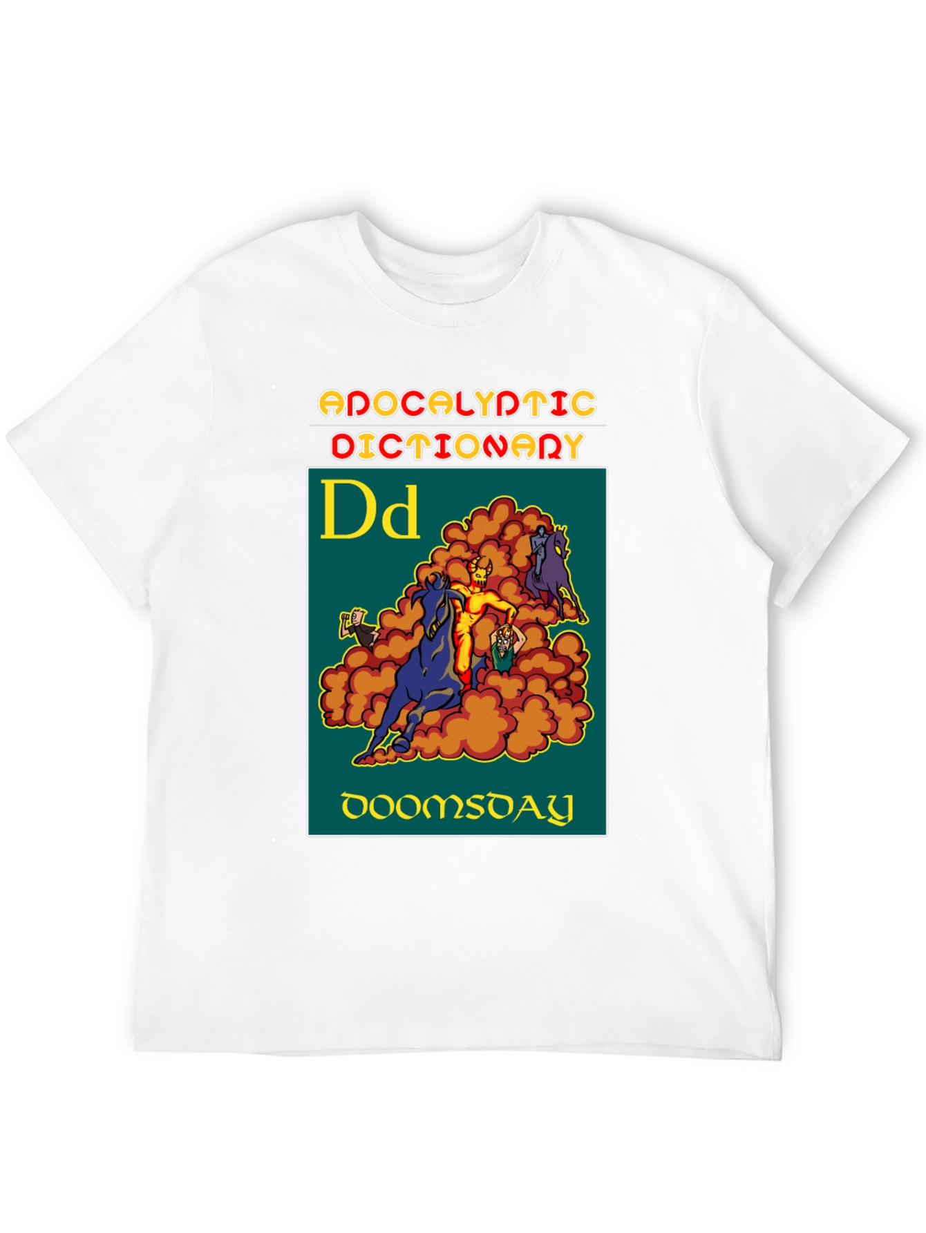 Apocalyptic Dictionary Doomsday Graphic T-Shirt