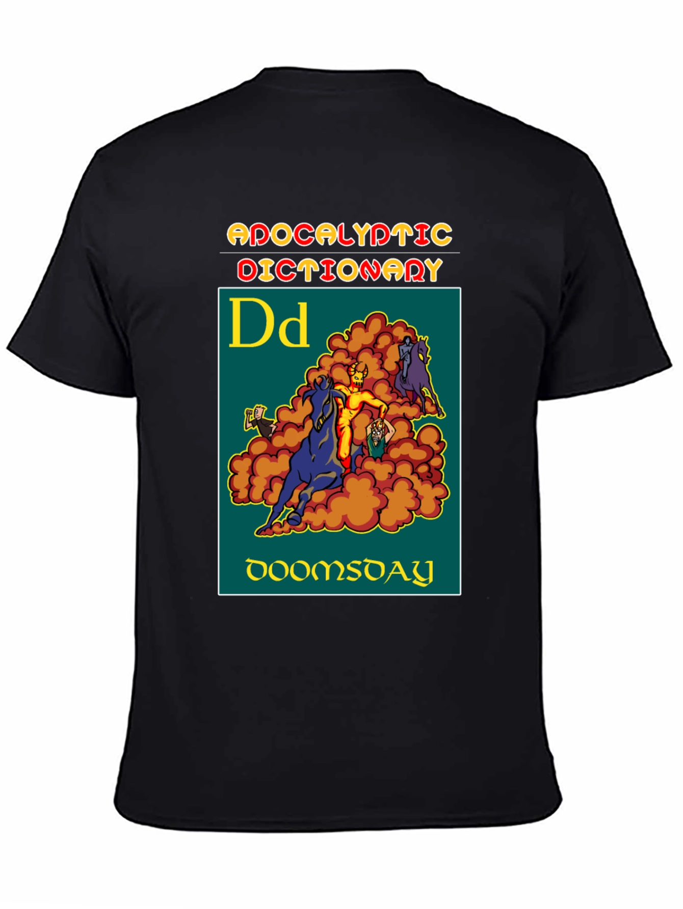 Apocalyptic Dictionary Doomsday Graphic T-Shirt