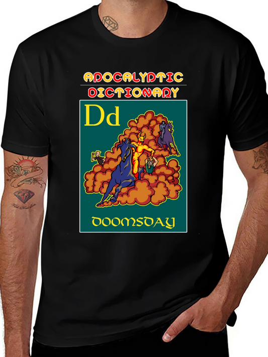 Apocalyptic Dictionary Doomsday Graphic T-Shirt