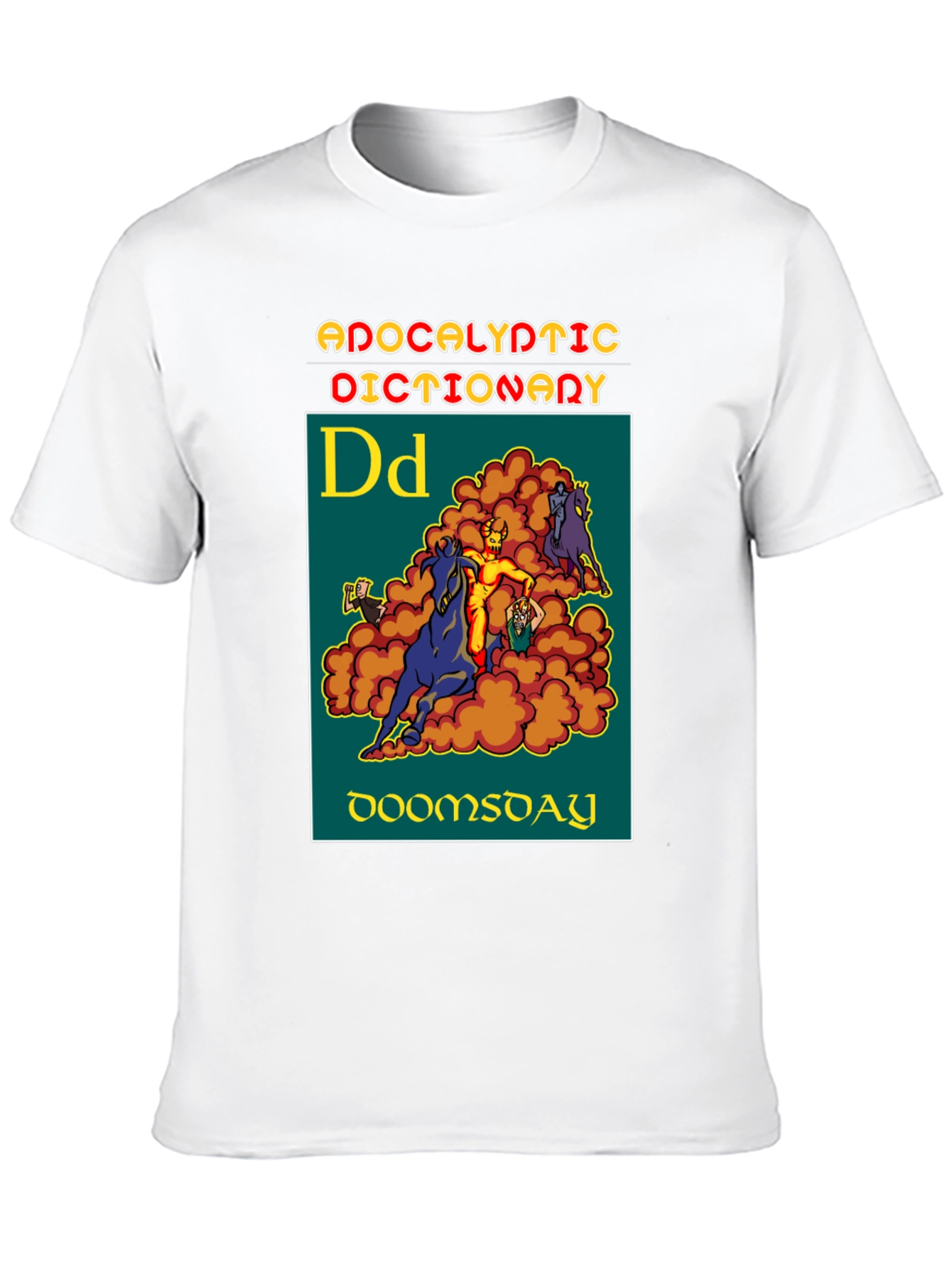 Apocalyptic Dictionary Doomsday Graphic T-Shirt