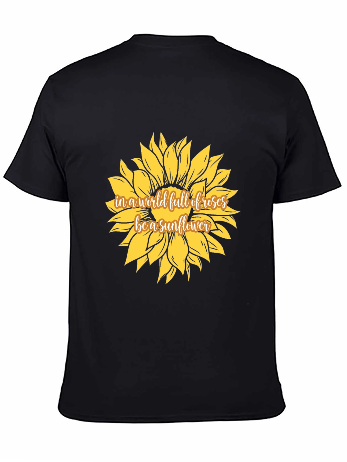Sunflower Graphic Tee - Be a Sunflower