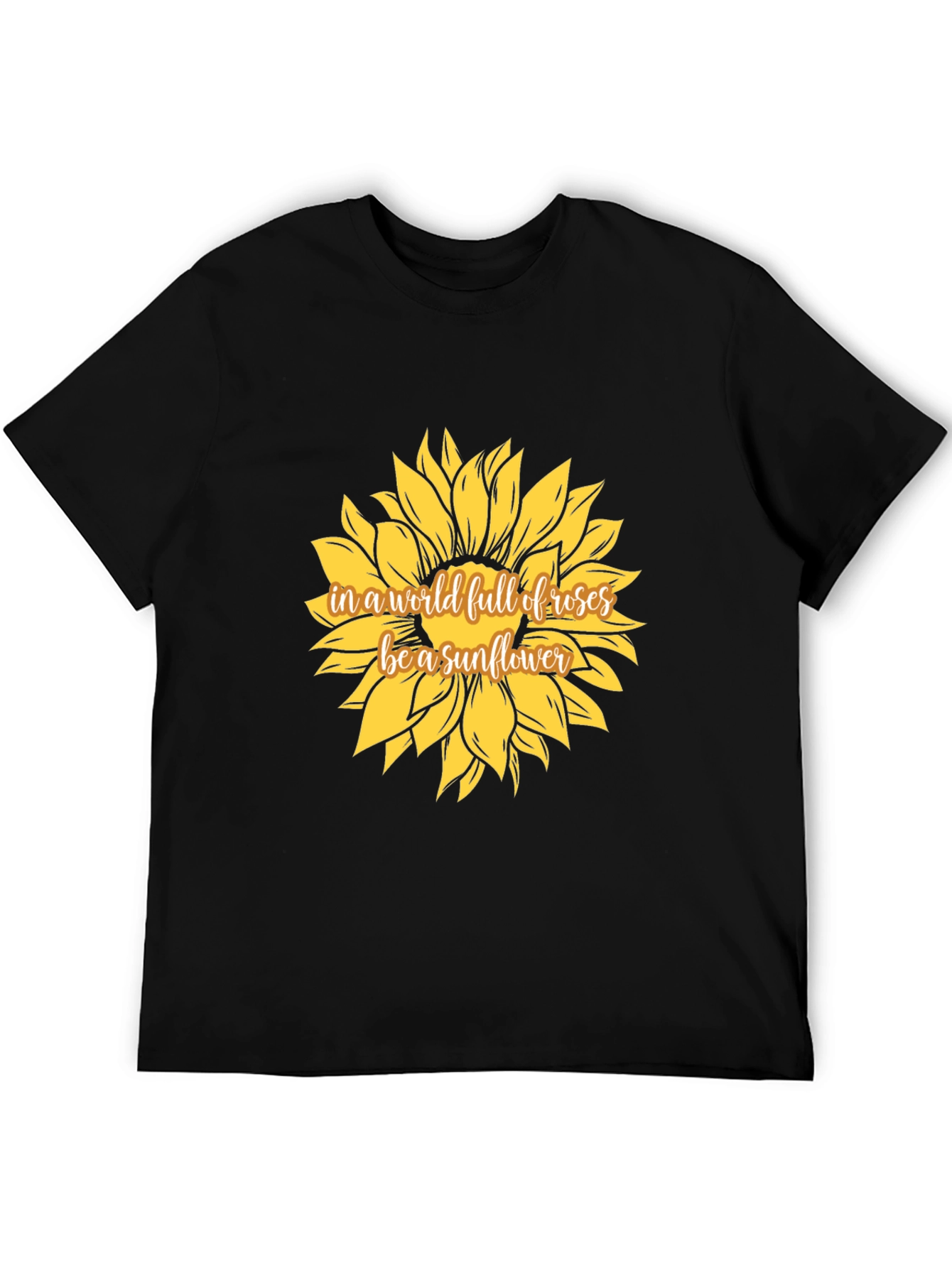 Sunflower Graphic Tee - Be a Sunflower