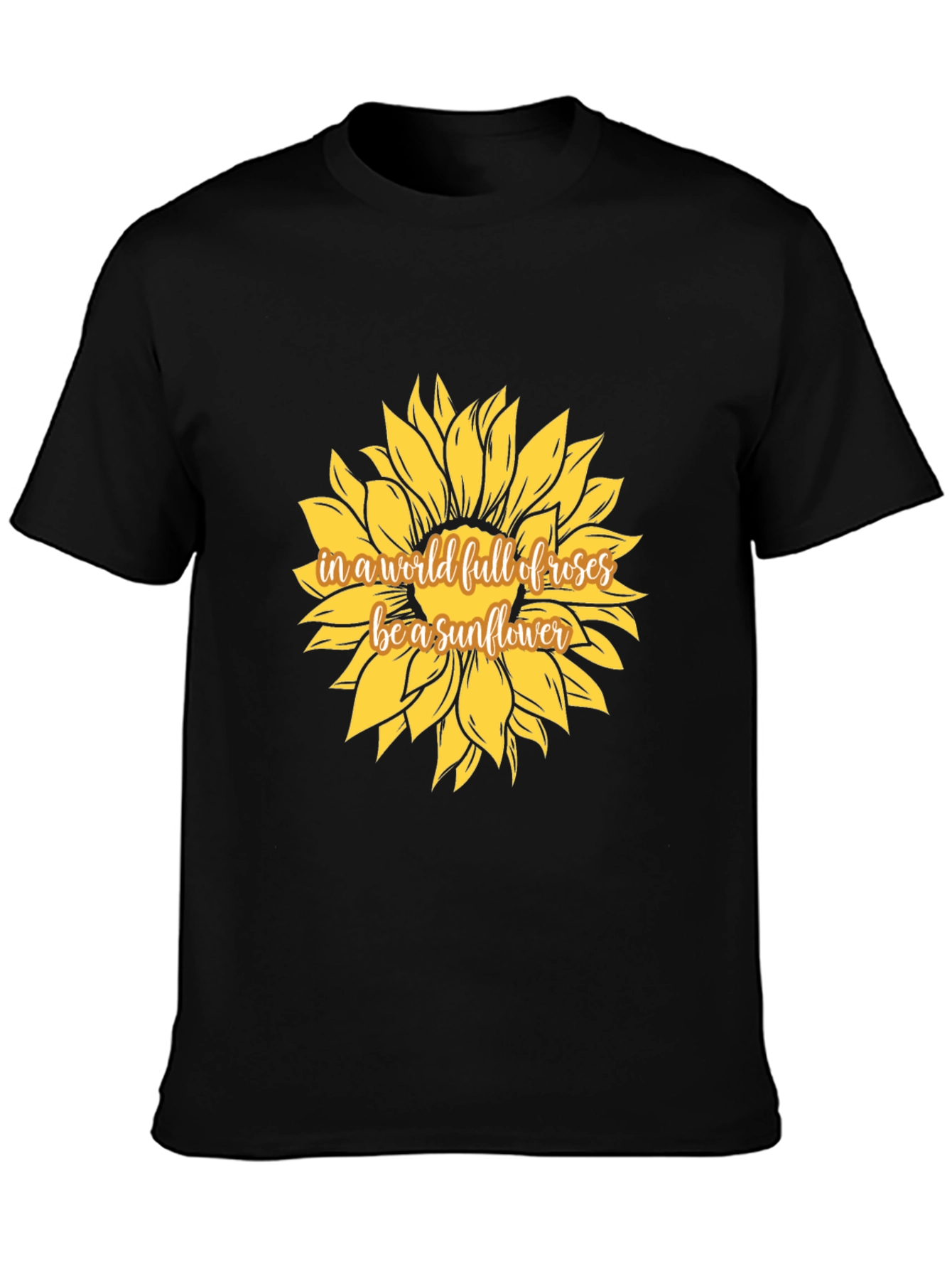 Sunflower Graphic Tee - Be a Sunflower