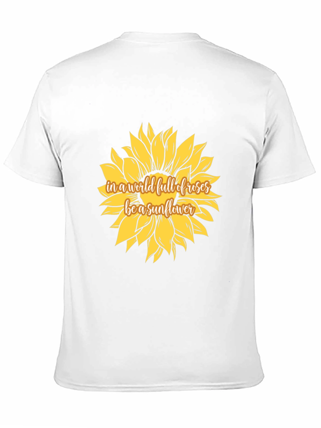 Sunflower Graphic Tee - Be a Sunflower